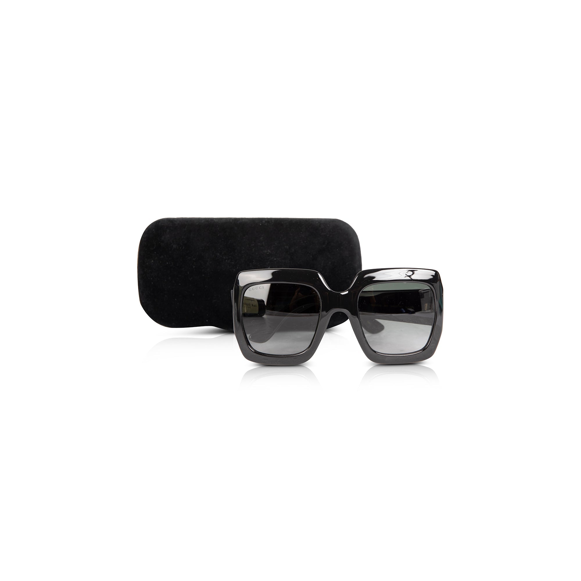 Gucci GG0053S Oversized Square Sunglasses w/ Case