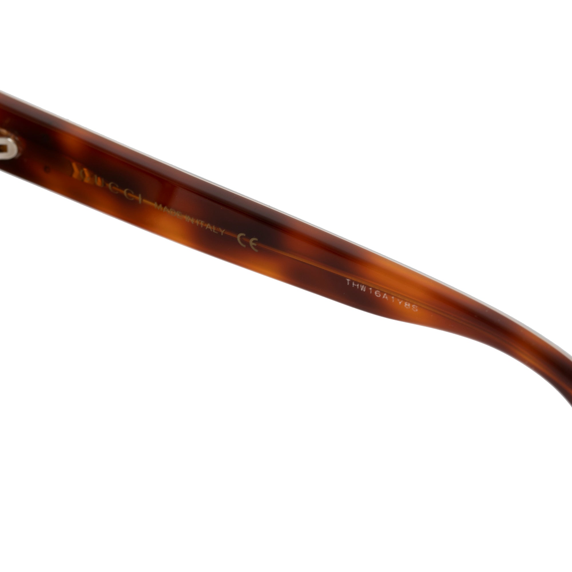 Gucci GG0097S Round-Frame Sunglasses w/ Case