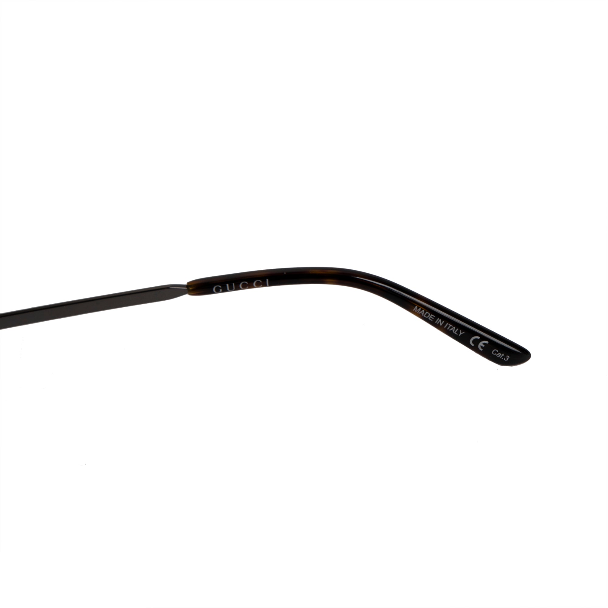 Gucci GG0941S Gunmetal Aviator Sunglasses w/ Case