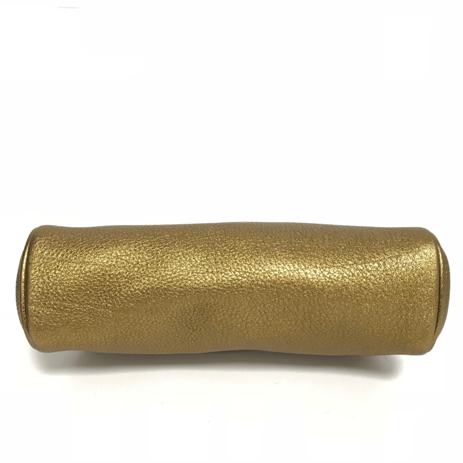 Gucci Gold Le Gold Swarovski Bamboo Chain Eveneing Bag