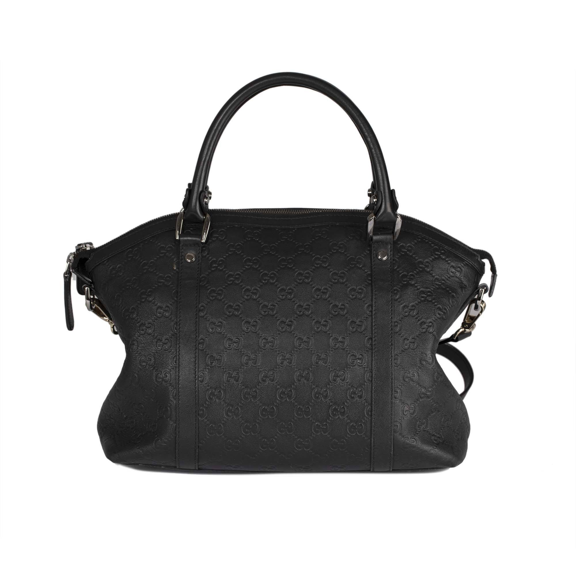 Gucci Guccissima Charm Dome Satchel