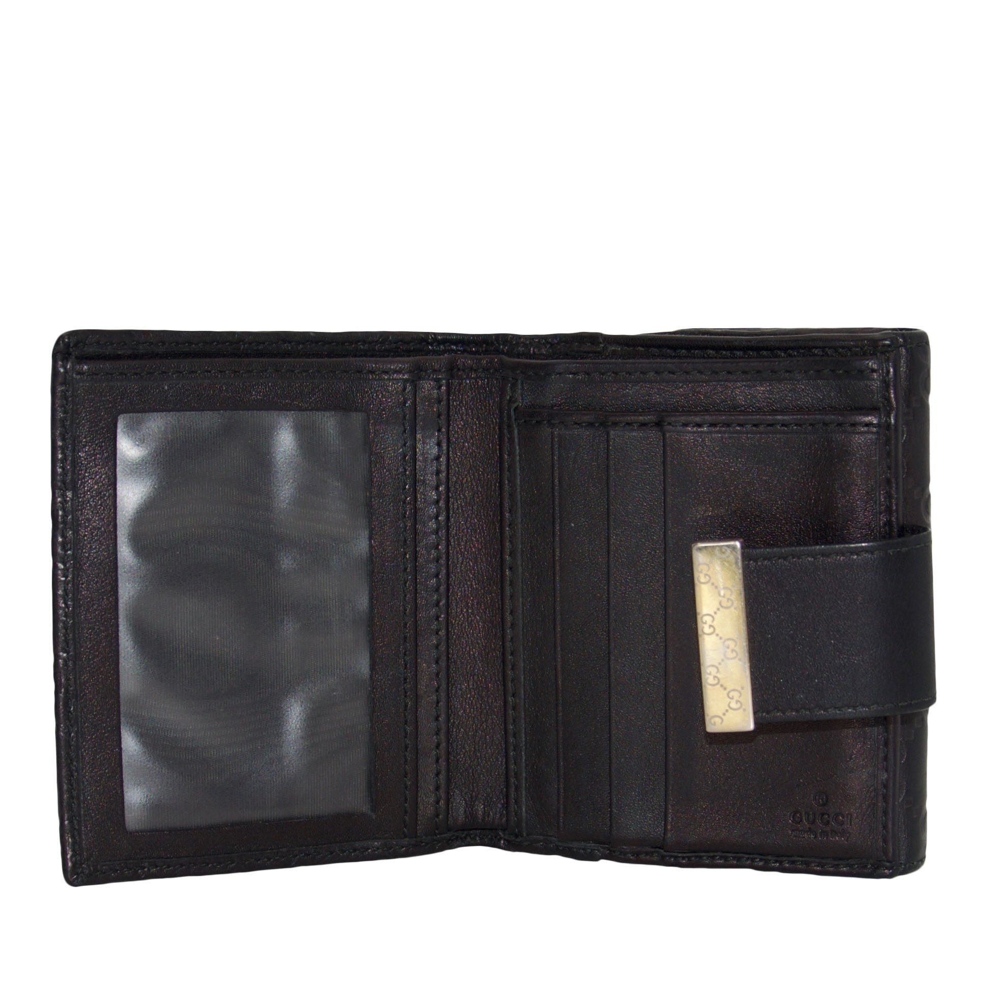 Gucci Guccissima Compact Wallet