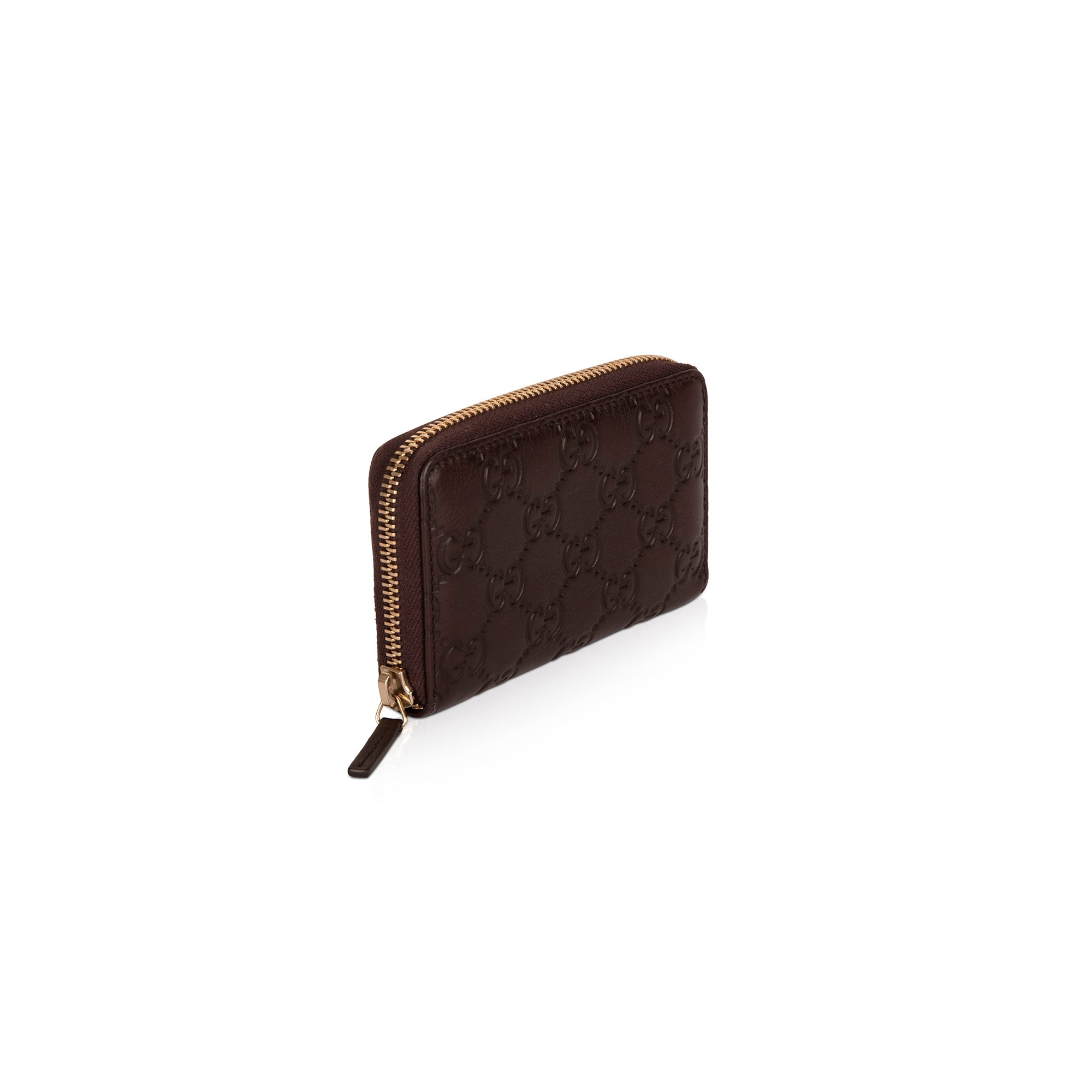 Gucci Guccissima Leather Card Case