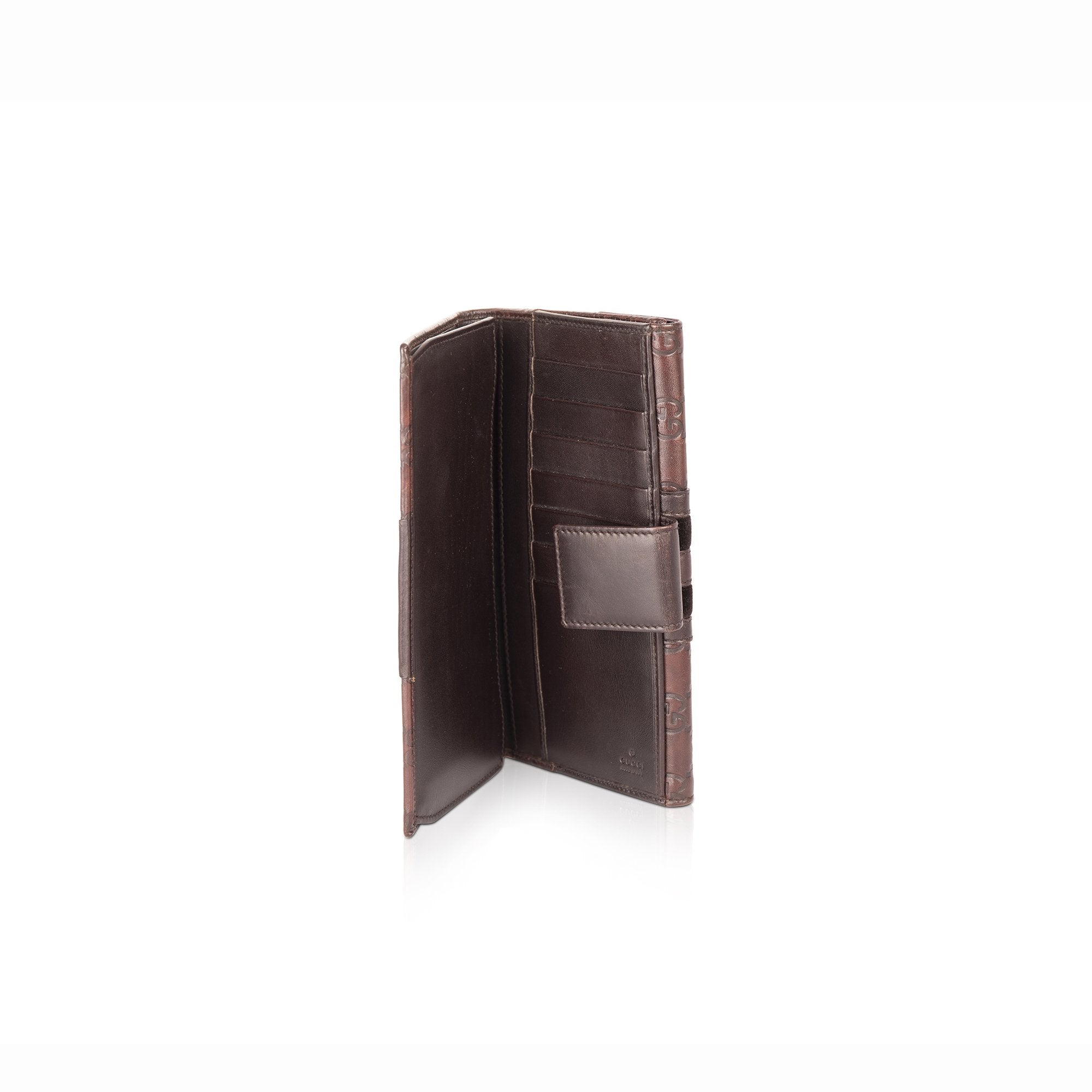 Gucci Guccissima Leather Continental Wallet