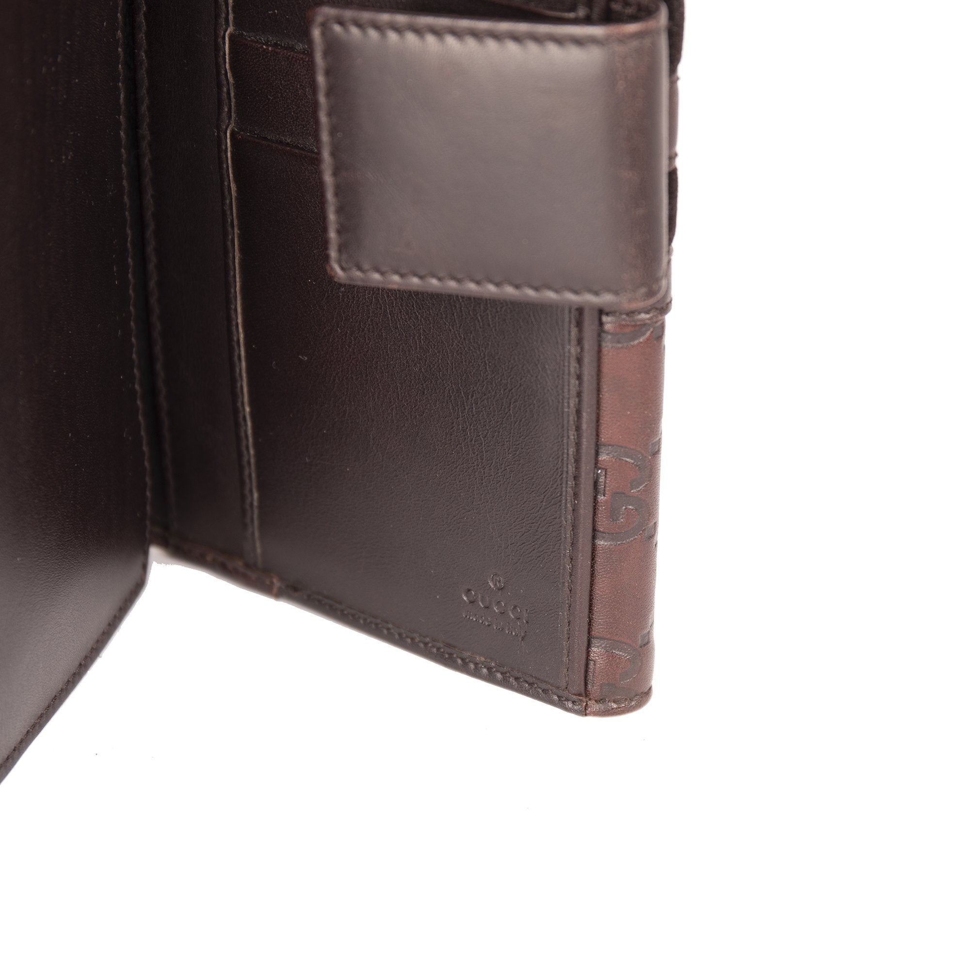 Gucci Guccissima Leather Continental Wallet