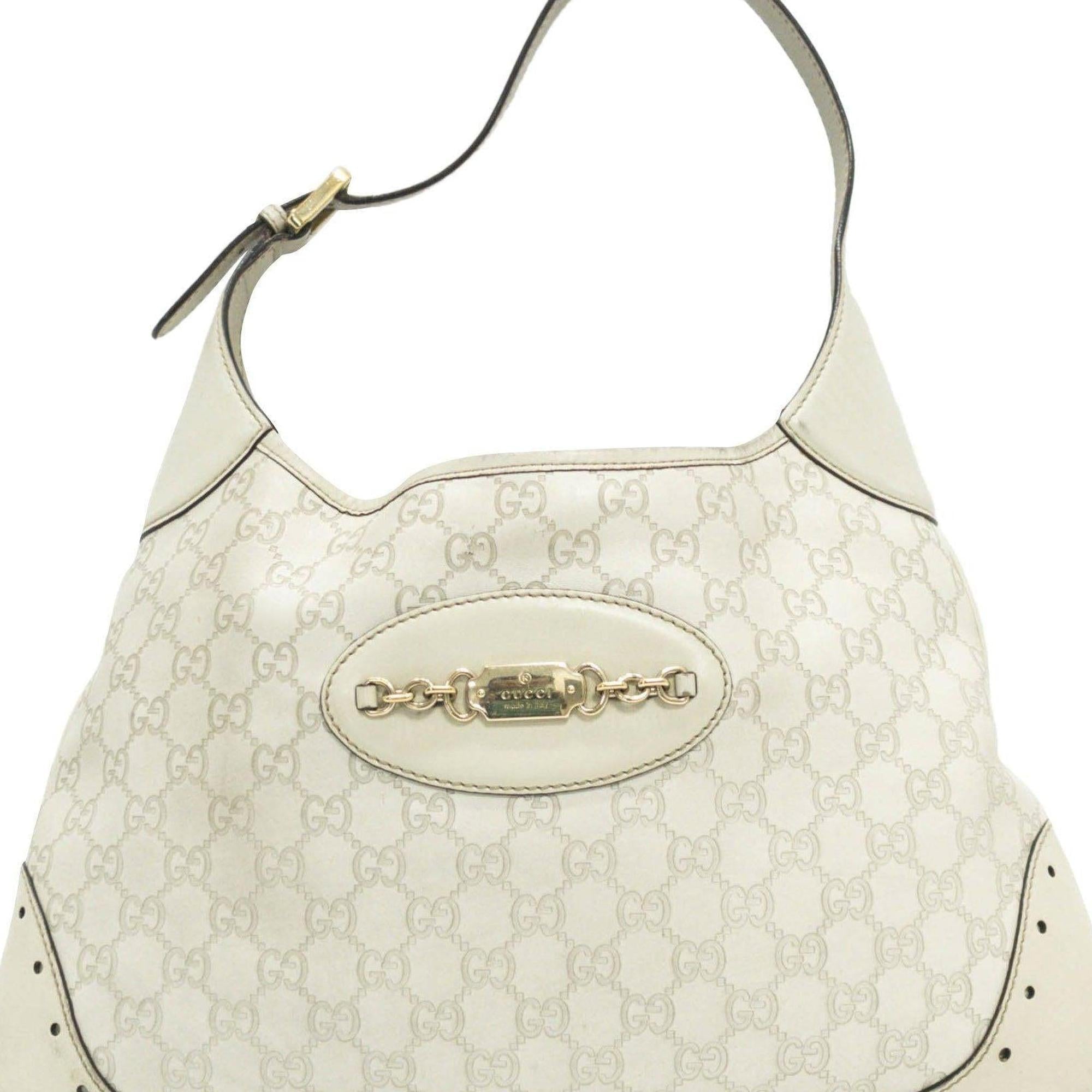 Gucci Guccissima Leather Hobo Bag