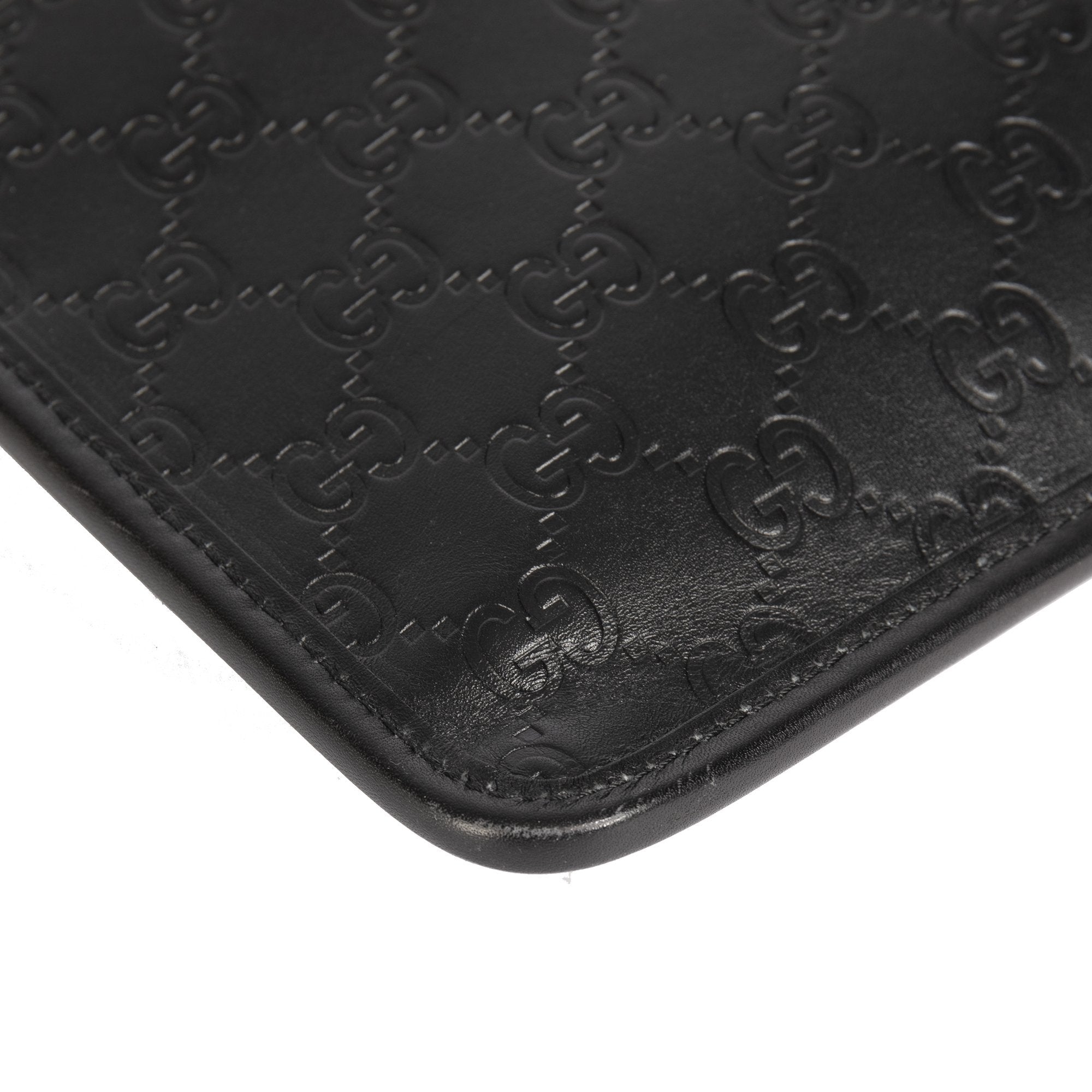 Gucci Guccissima Leather Messenger Bag