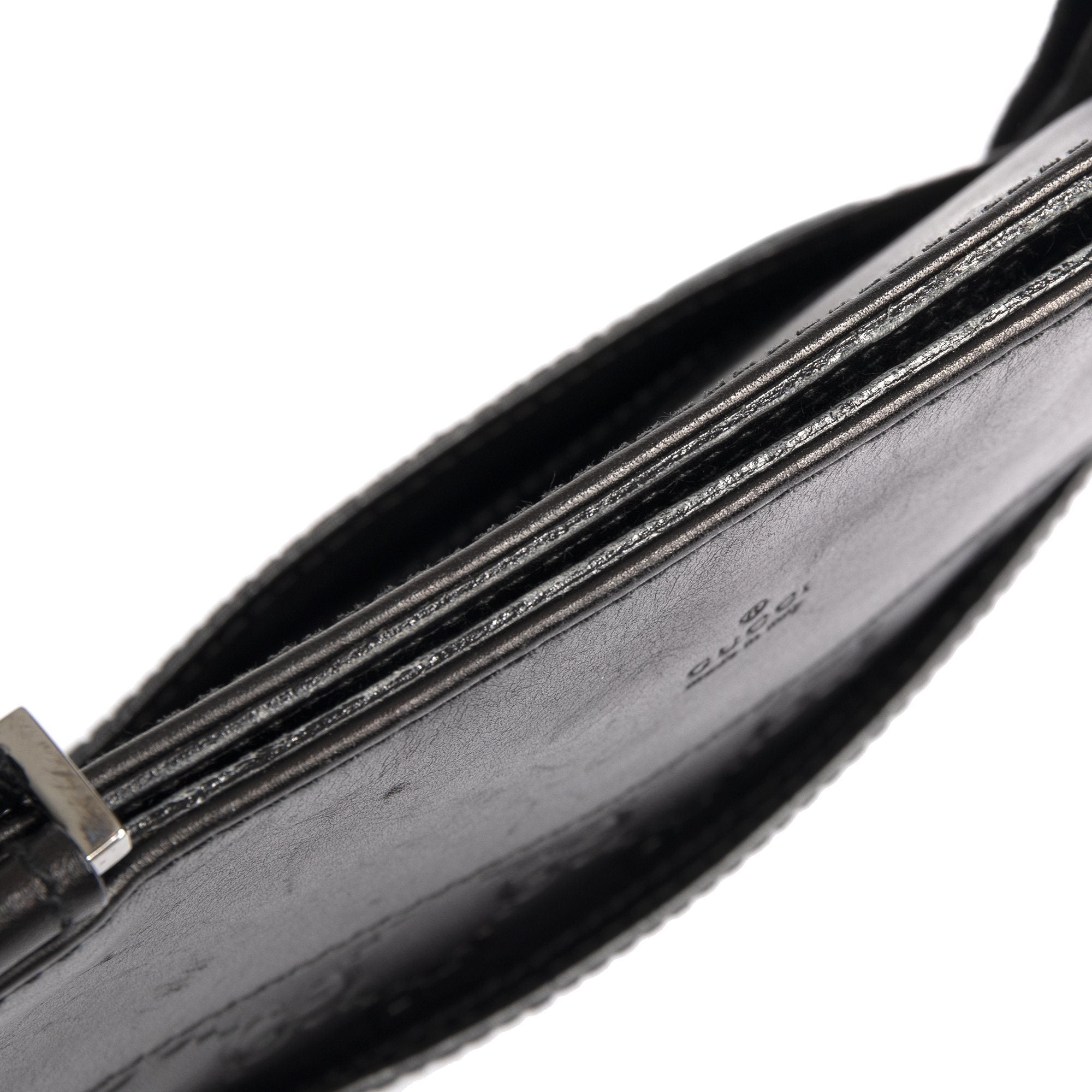 Gucci Guccissima Leather Messenger Bag