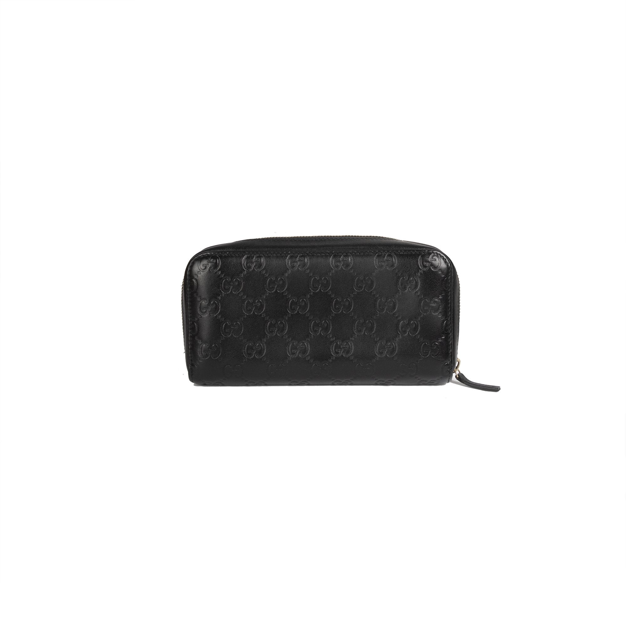 Gucci Guccissima Leather Zip-Around Wallet