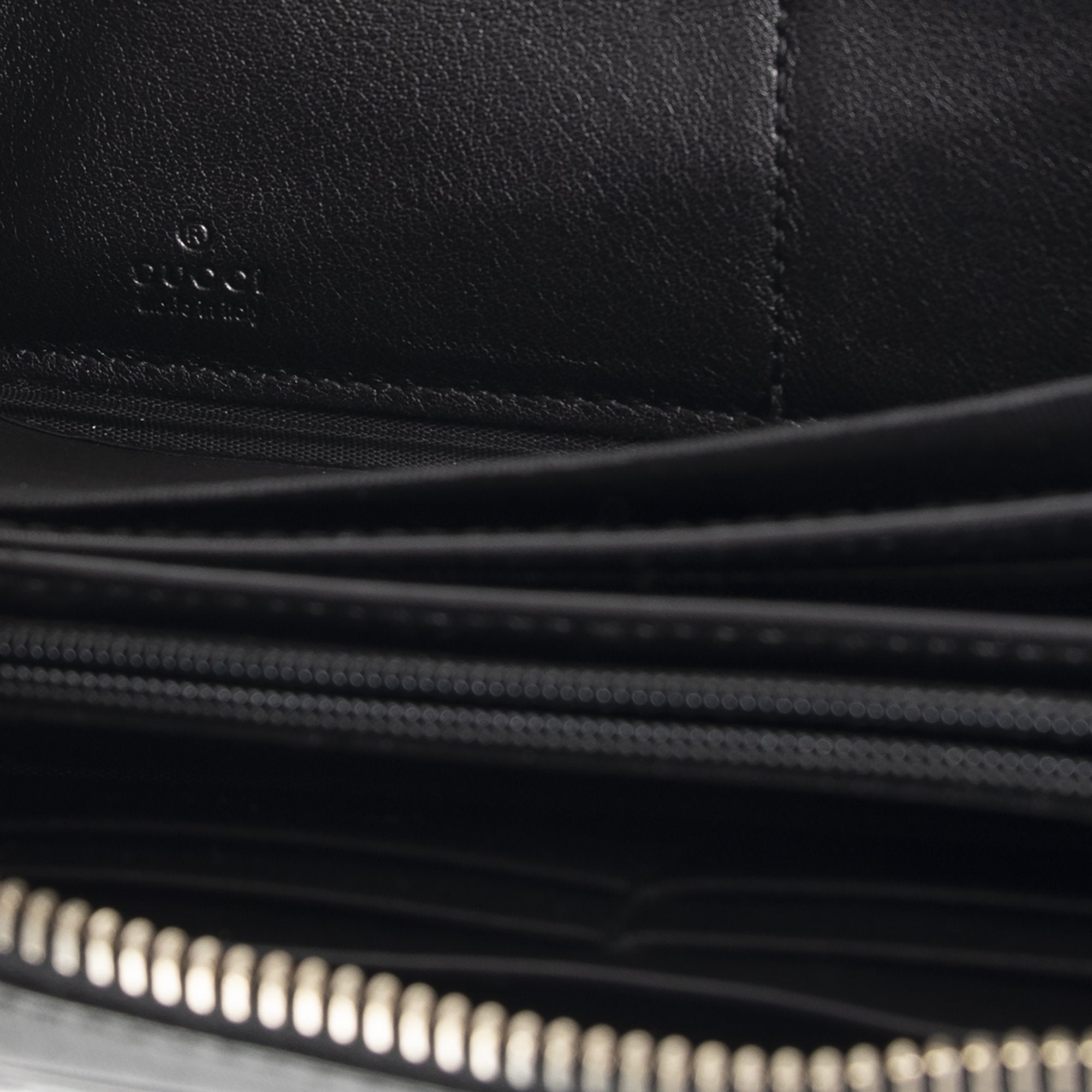 Gucci Guccissima Leather Zip-Around Wallet