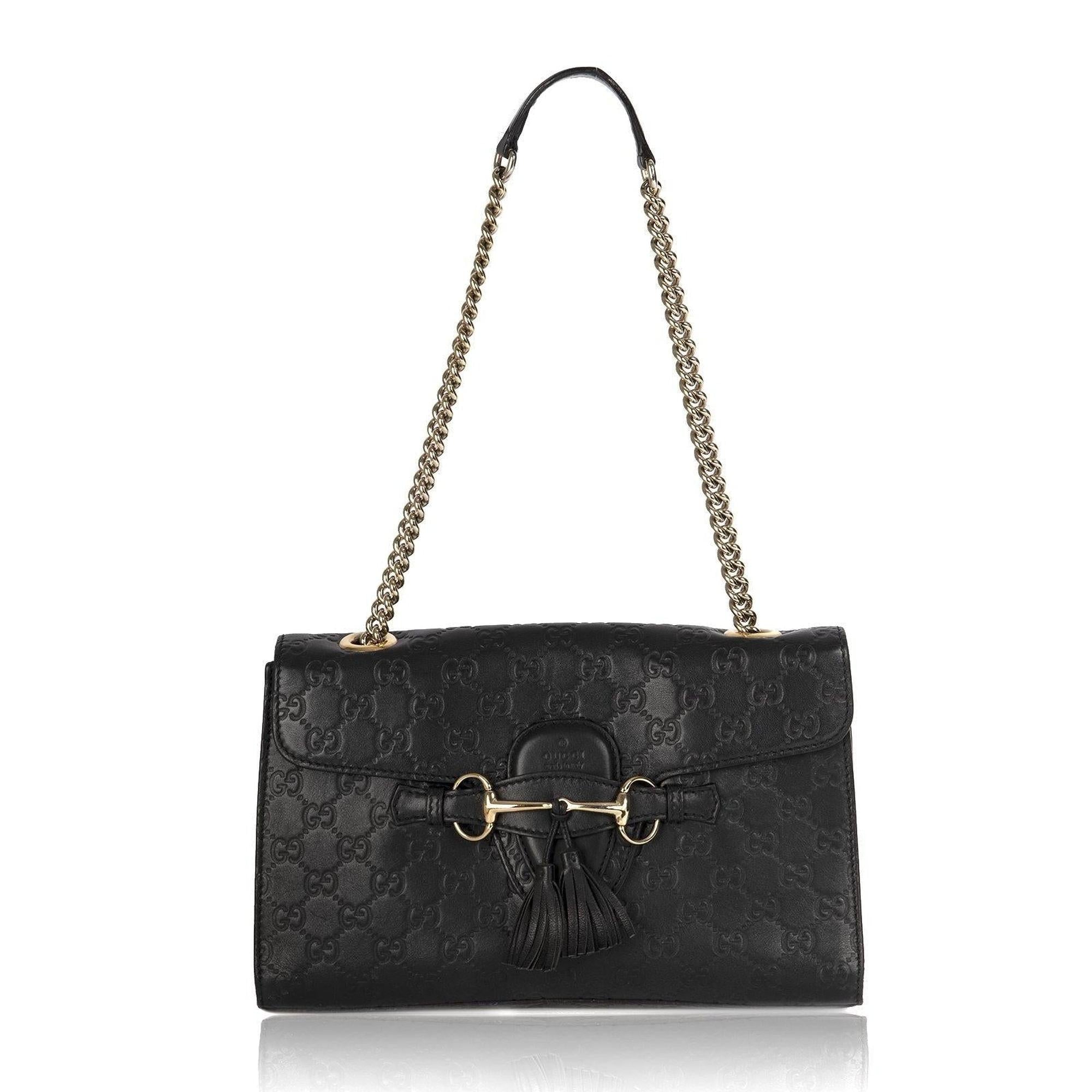 Gucci Guccissima Medium Emily Shoulder Bag