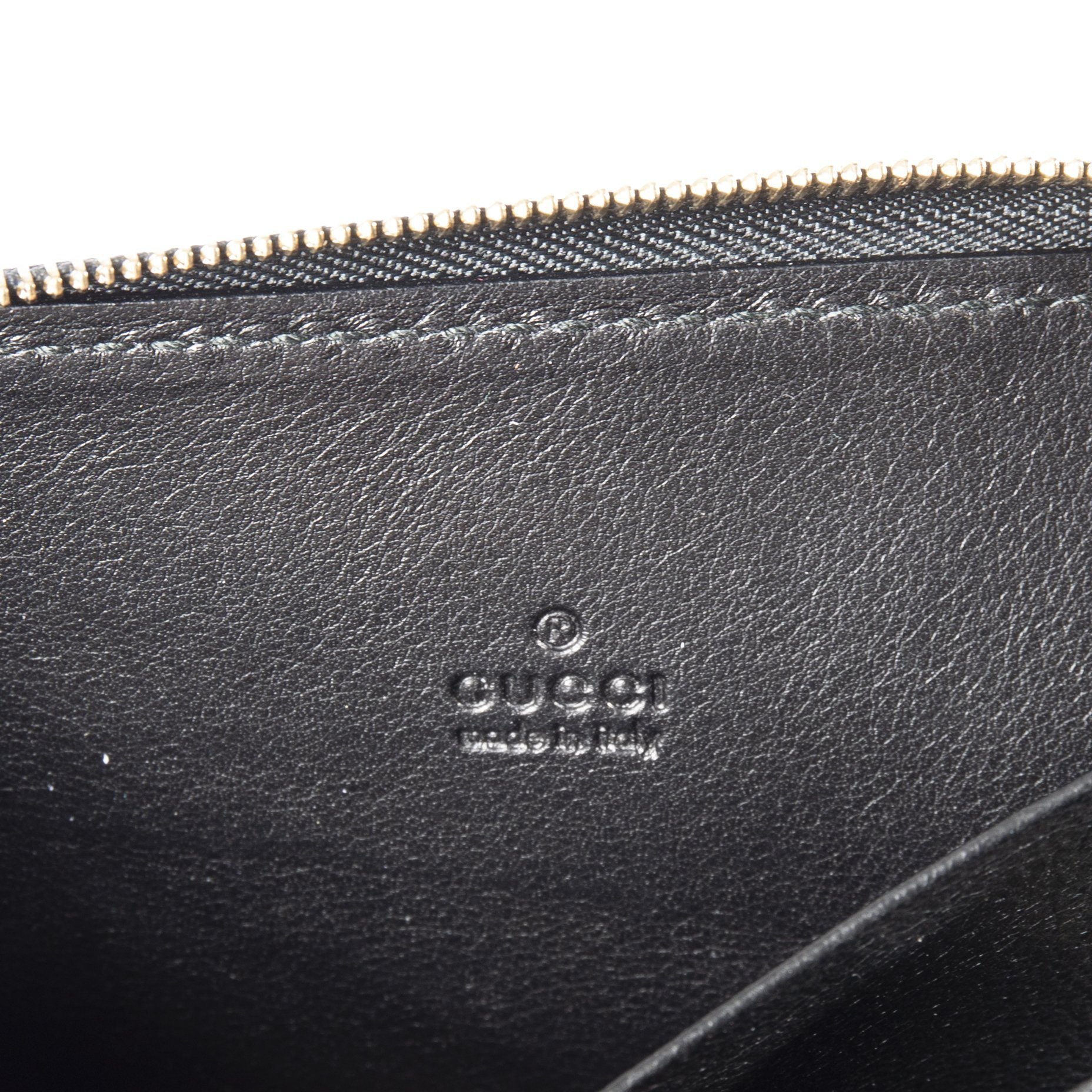 Gucci Guccissima Signature Card Case