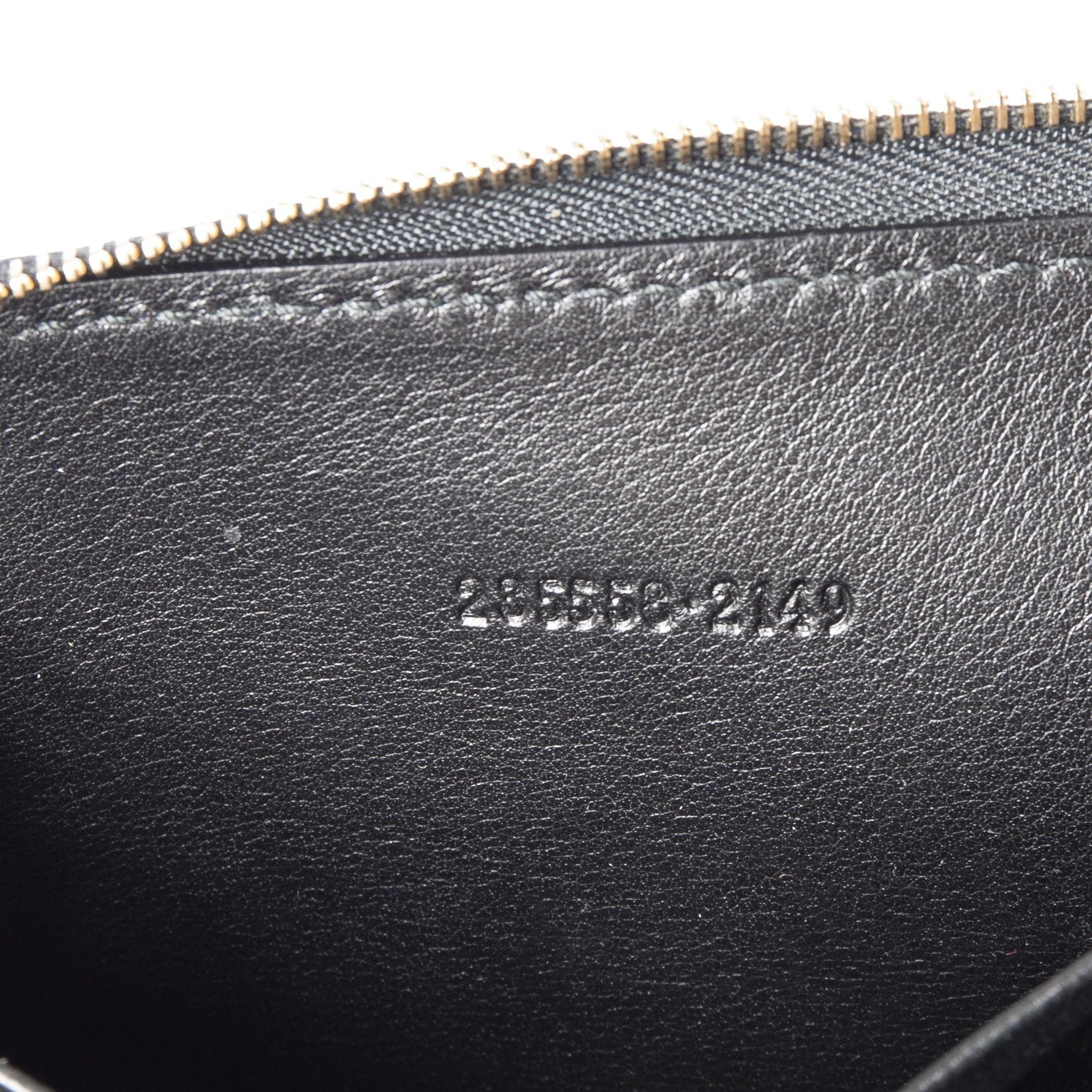 Gucci Guccissima Signature Card Case