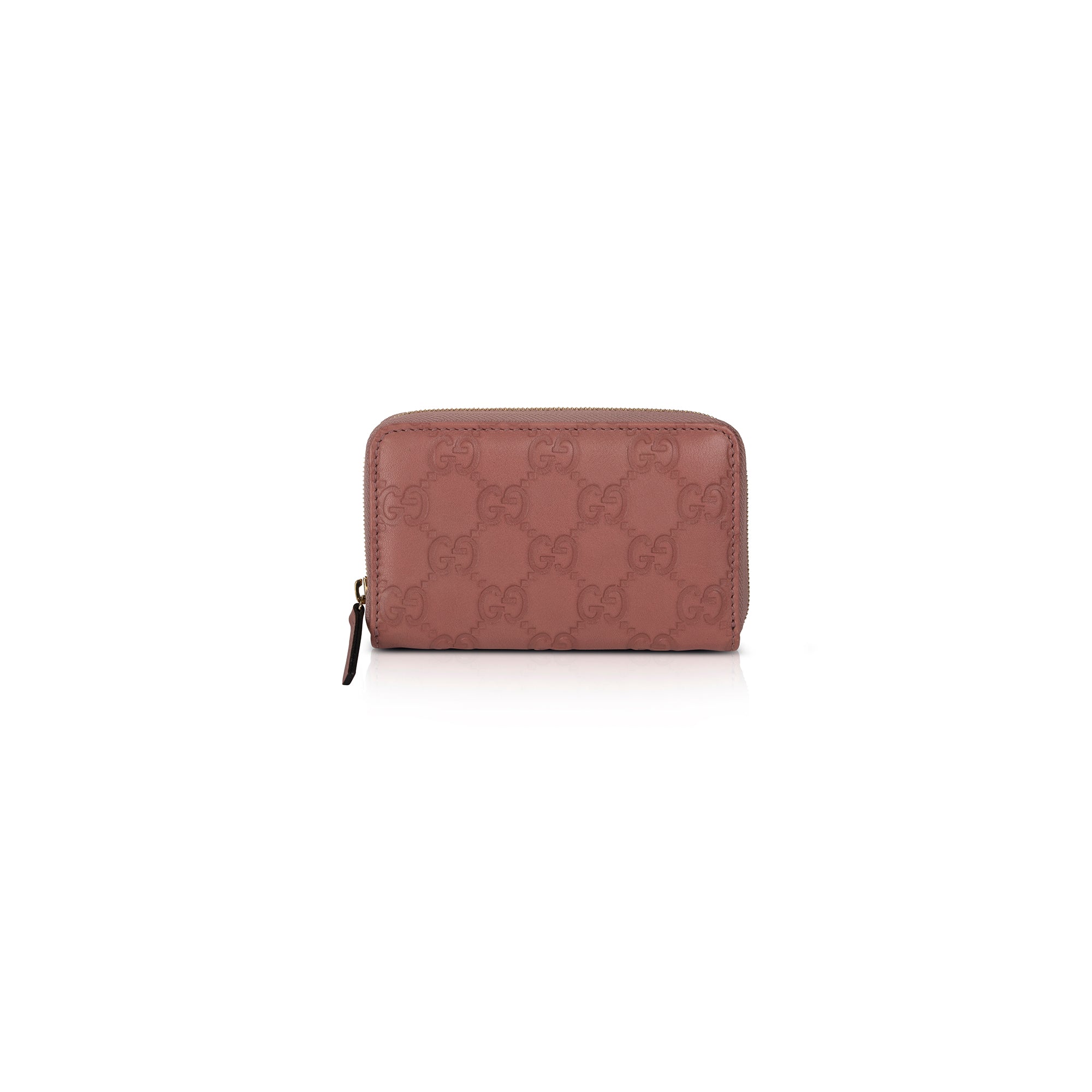 Gucci Guccissima Signature Card Case w/ Box