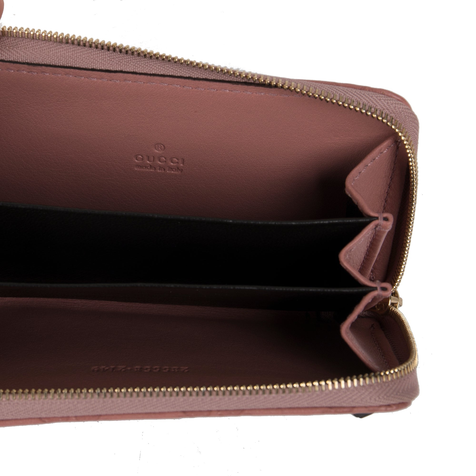 Gucci Guccissima Signature Card Case w/ Box