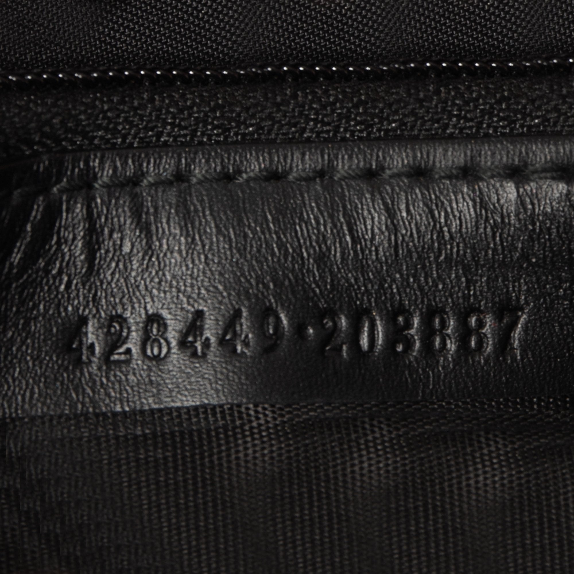 Gucci Guccissima Signature Wrist Wallet