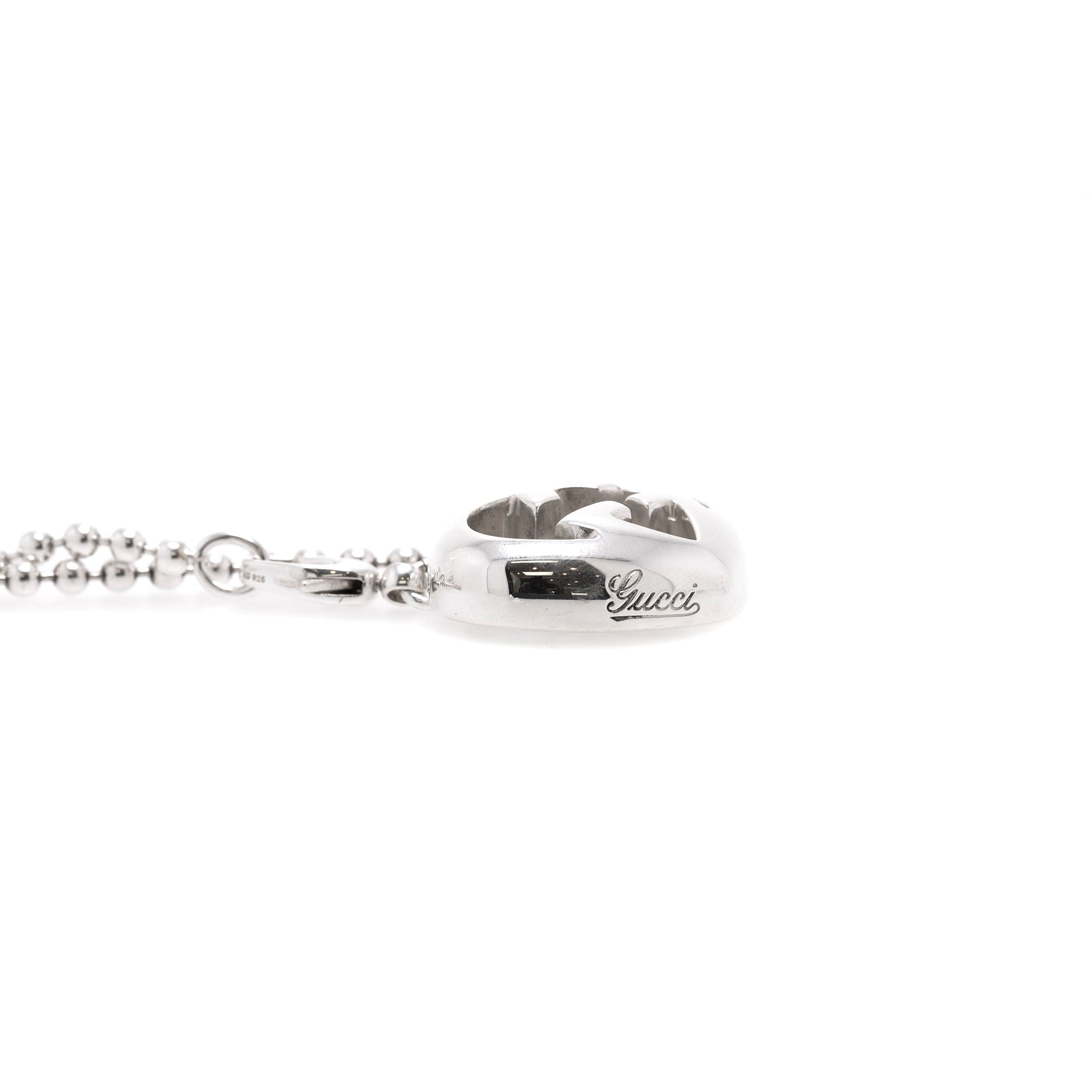 Gucci Heart Britt Heart Pendant Necklace