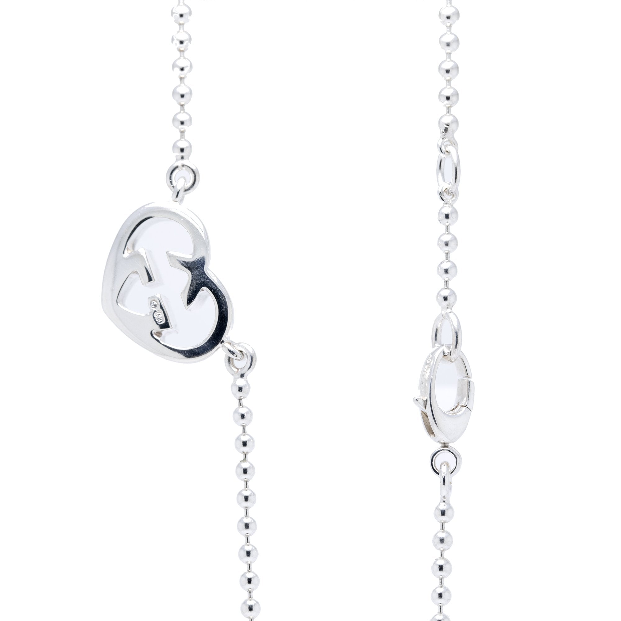 Gucci Heart Britt Heart Pendant Necklace w/ Box