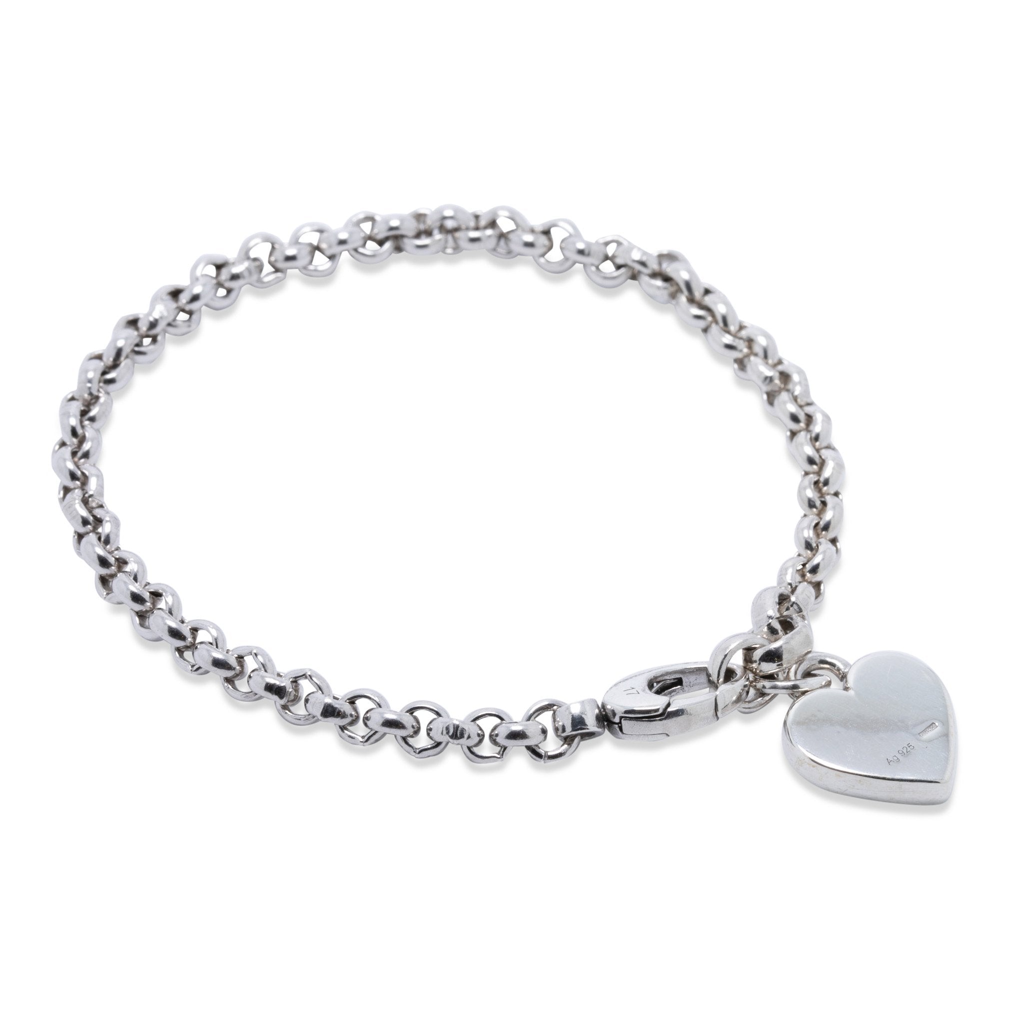 Gucci Heart Charm Bracelet