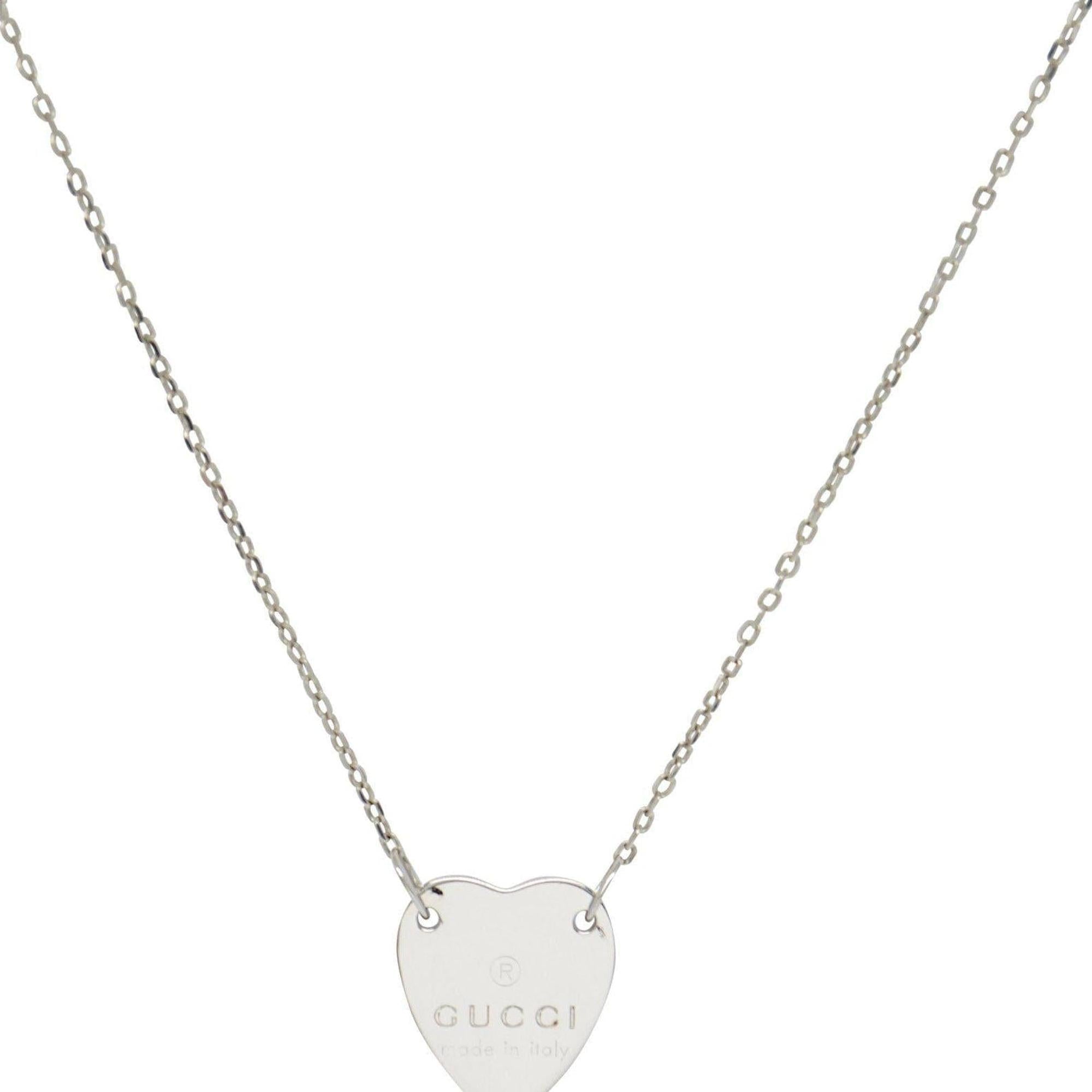 Gucci Heart Pendant Necklace