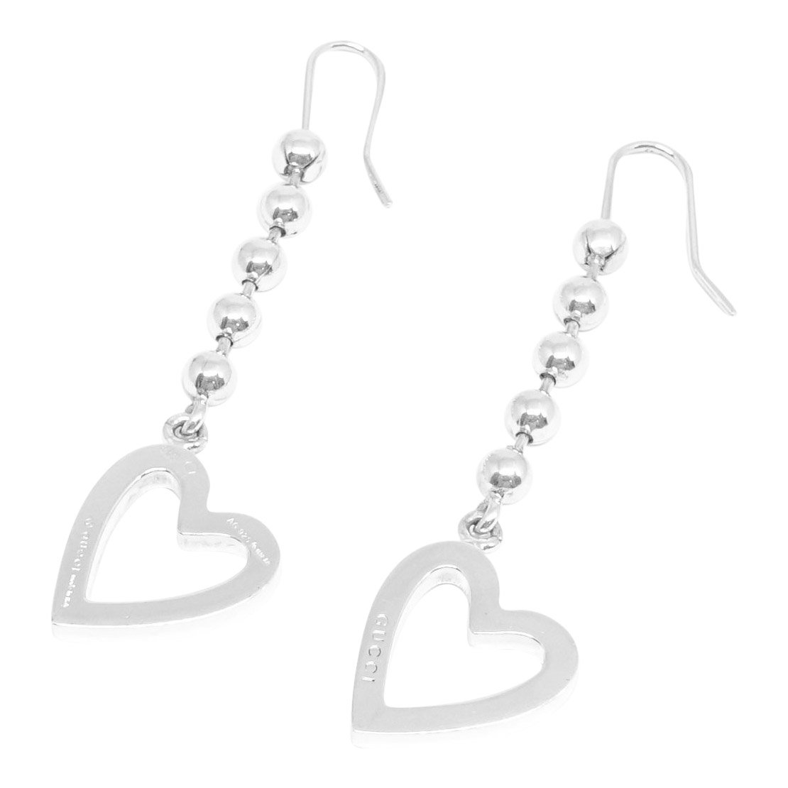 Gucci Heart Toggle Drop Earrings