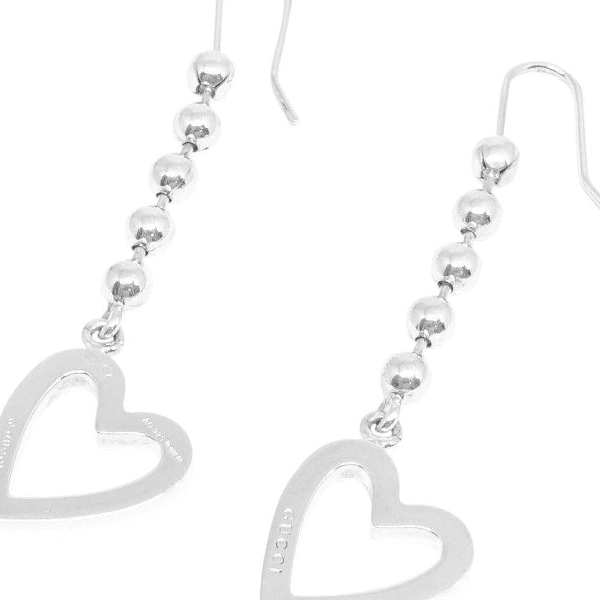 Gucci Heart Toggle Drop Earrings