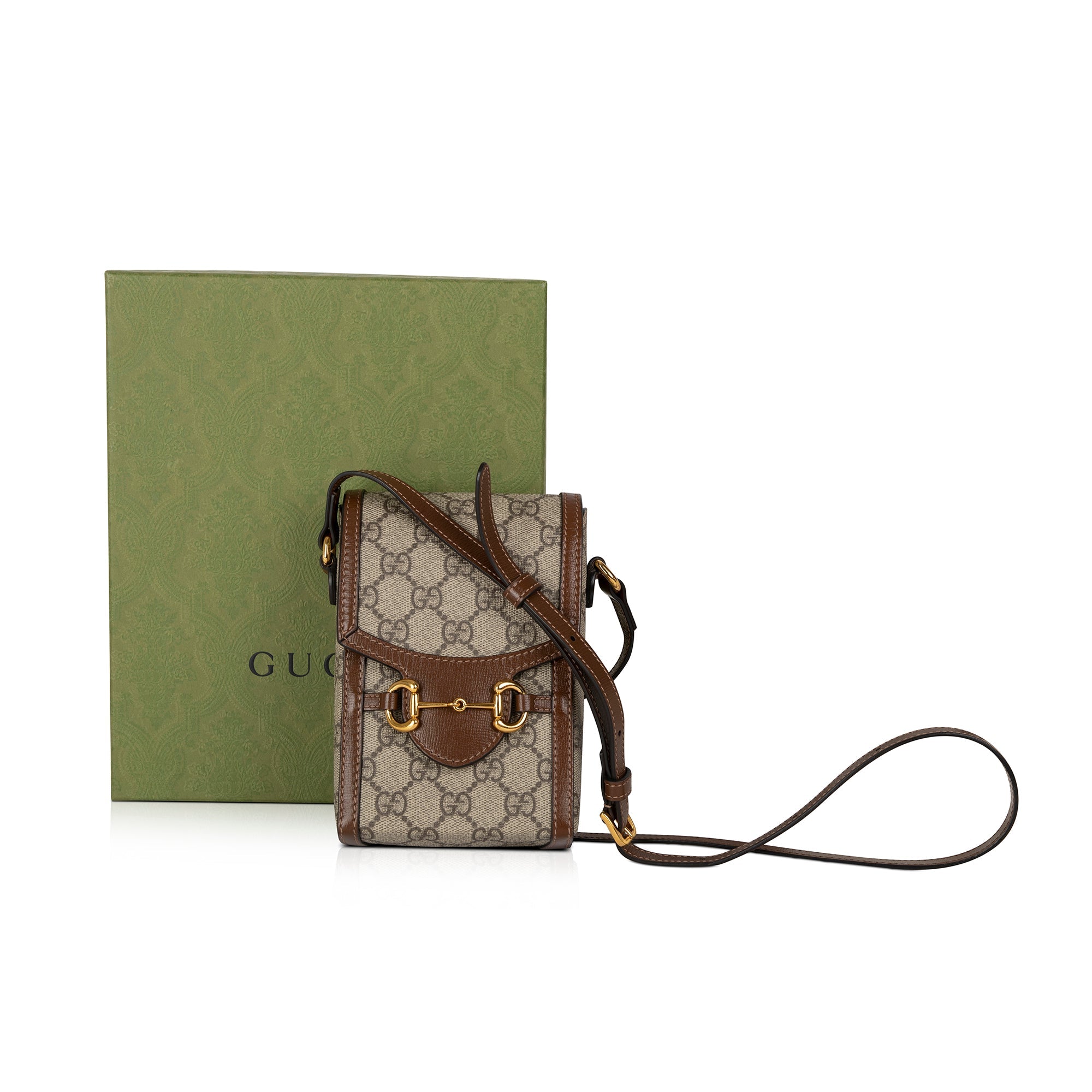 Gucci Horsebit 1955 Mini Bag w/ Box