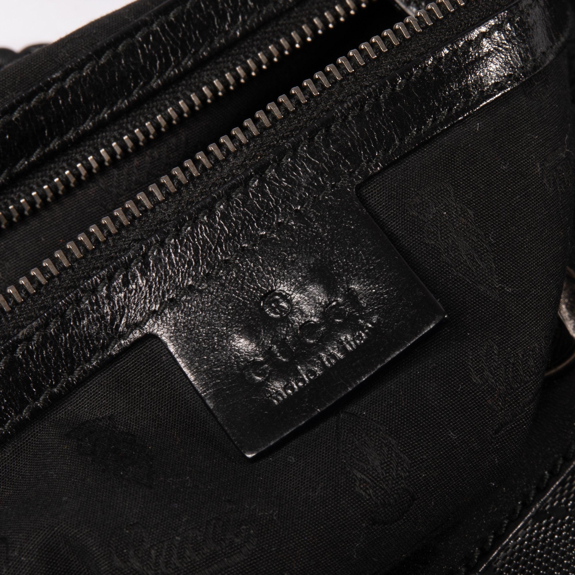 Gucci Imprime Studded Clutch Shoulder Bag