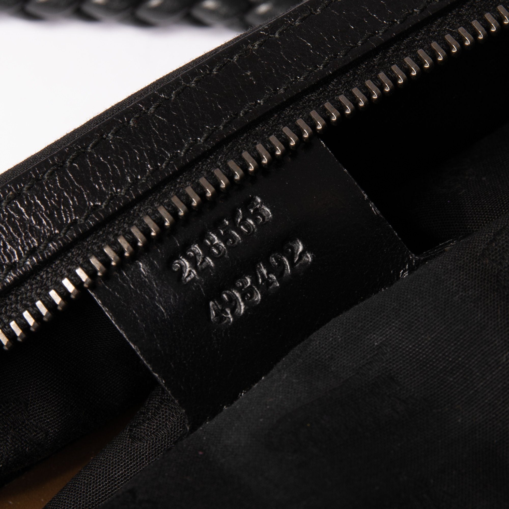 Gucci Imprime Studded Clutch Shoulder Bag