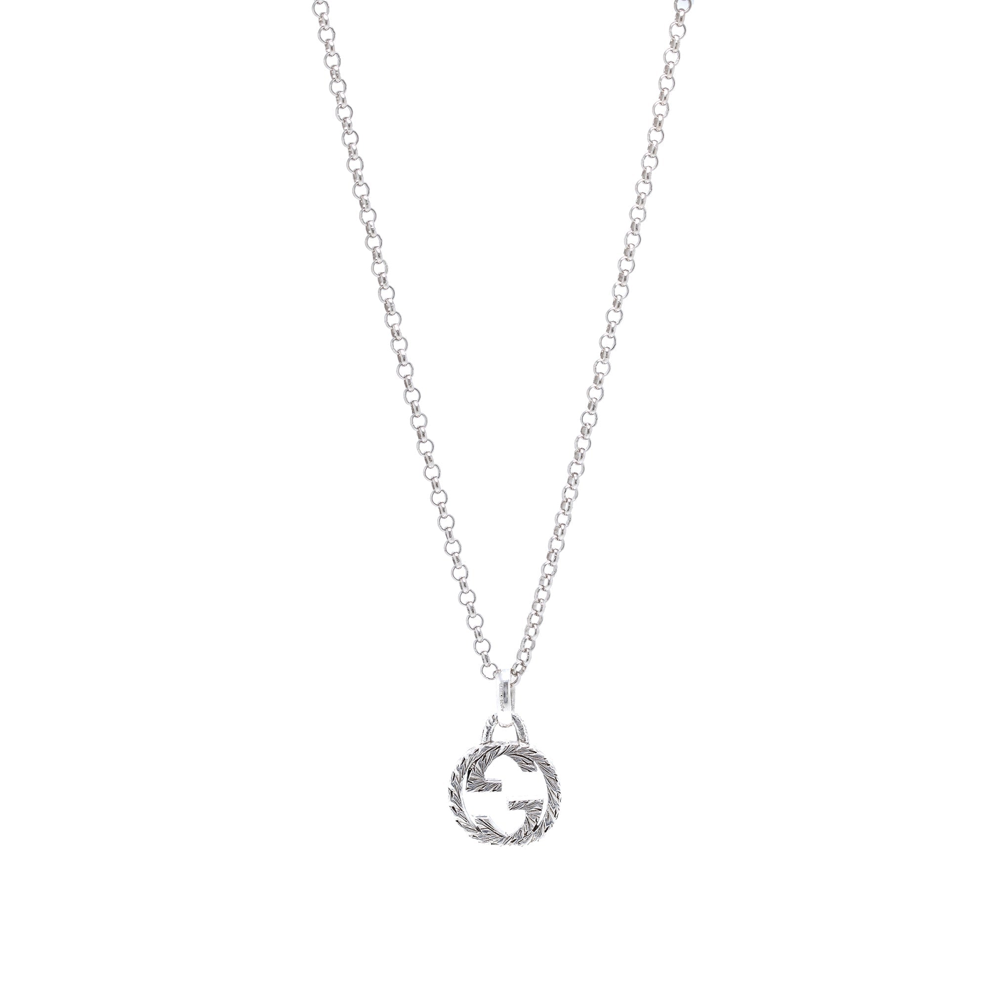 Gucci Interlocking G Pendant Necklace