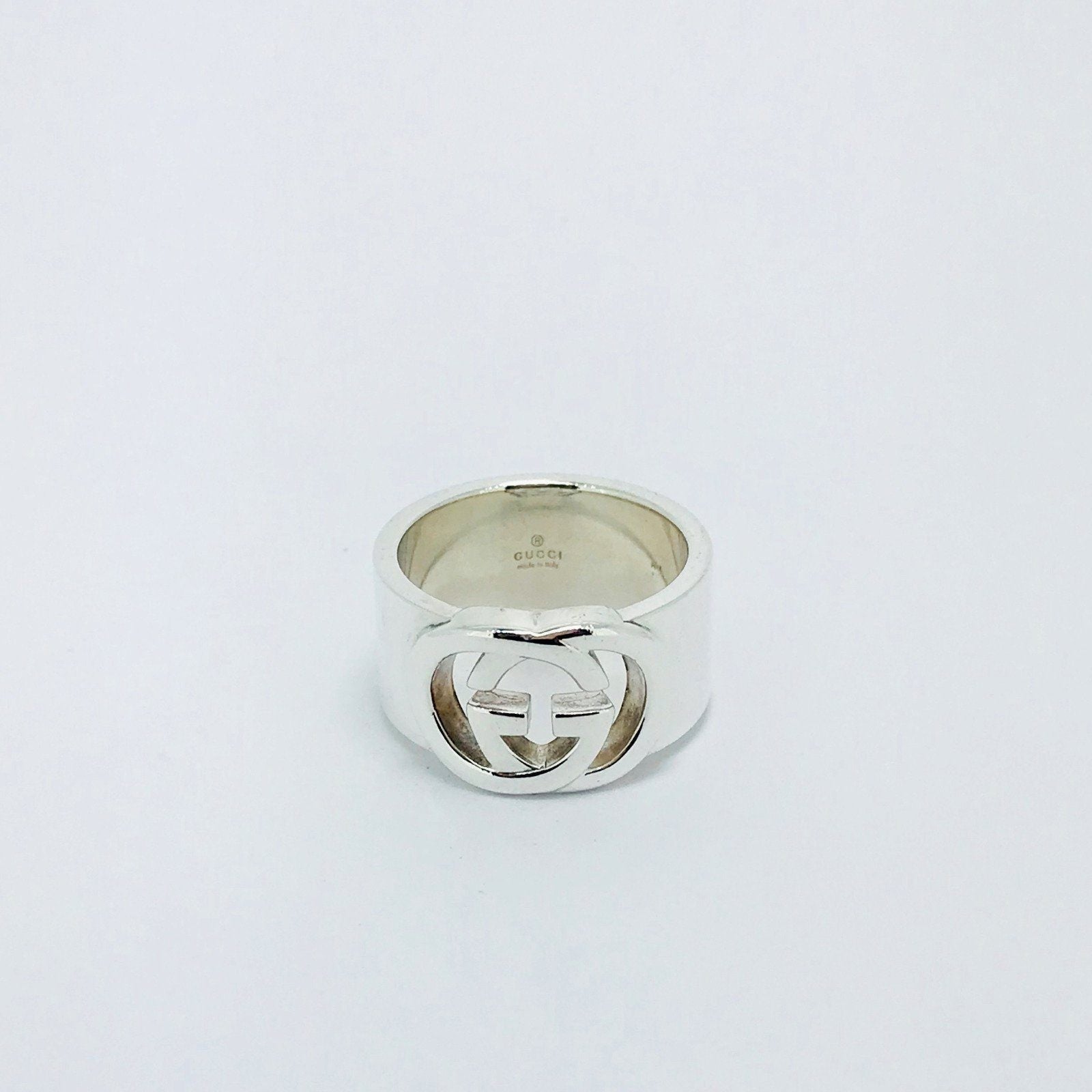 Gucci Interlocking G Wide Ring