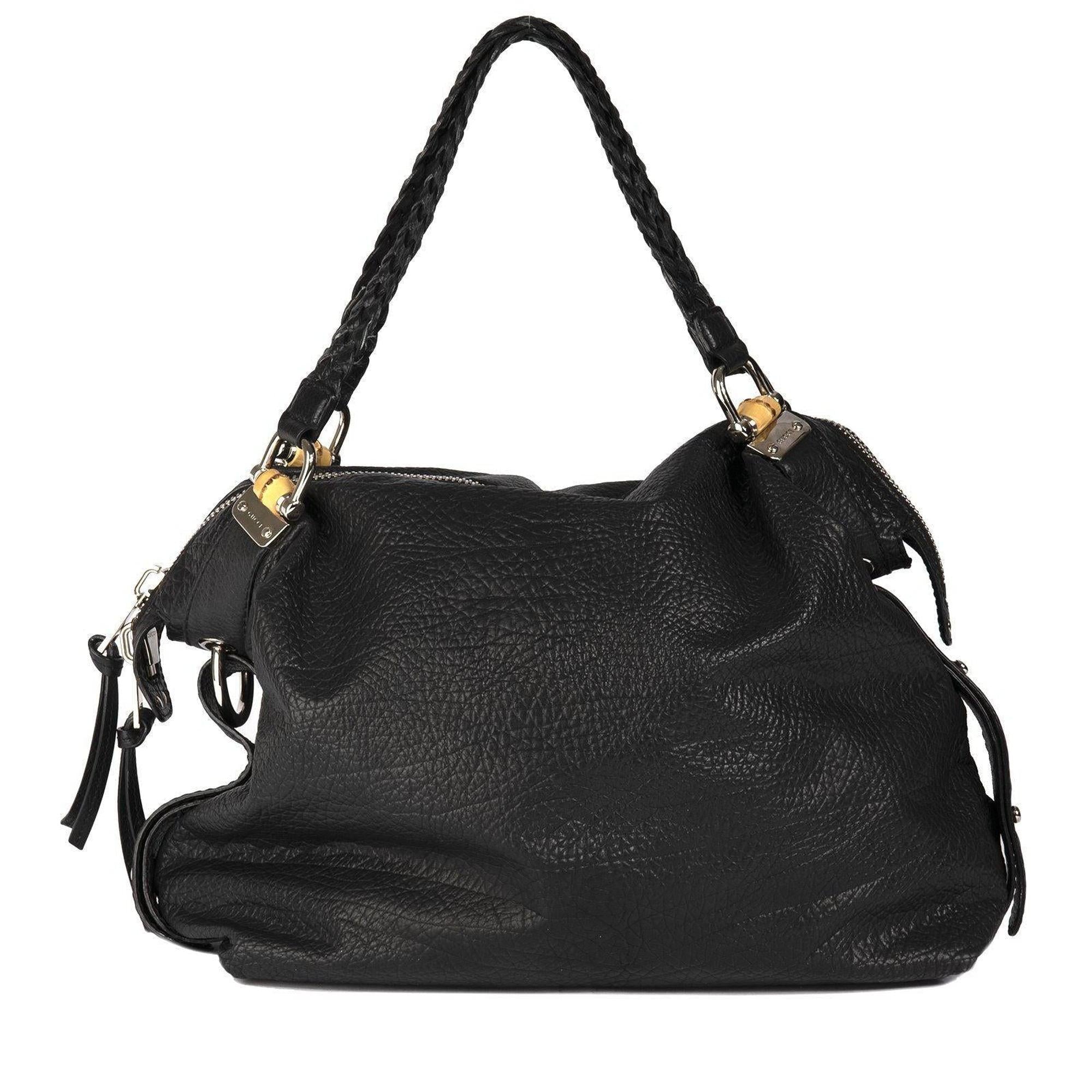 Gucci Large Bamboo Bar Tote