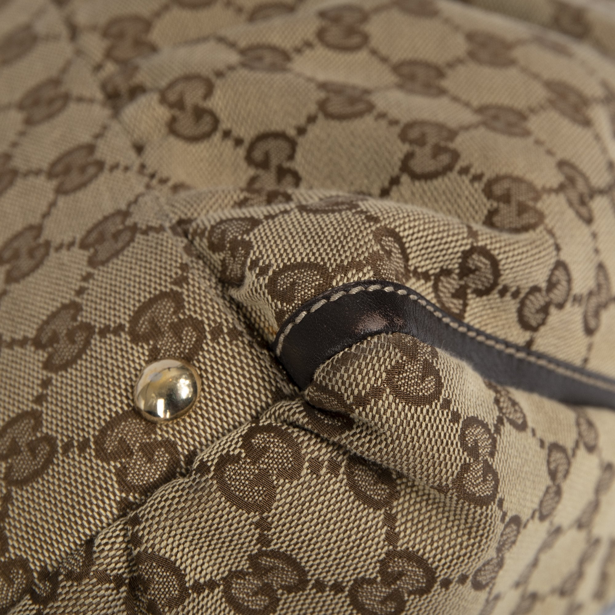 Gucci Large GG Canvas Abbey D-Ring Hobo