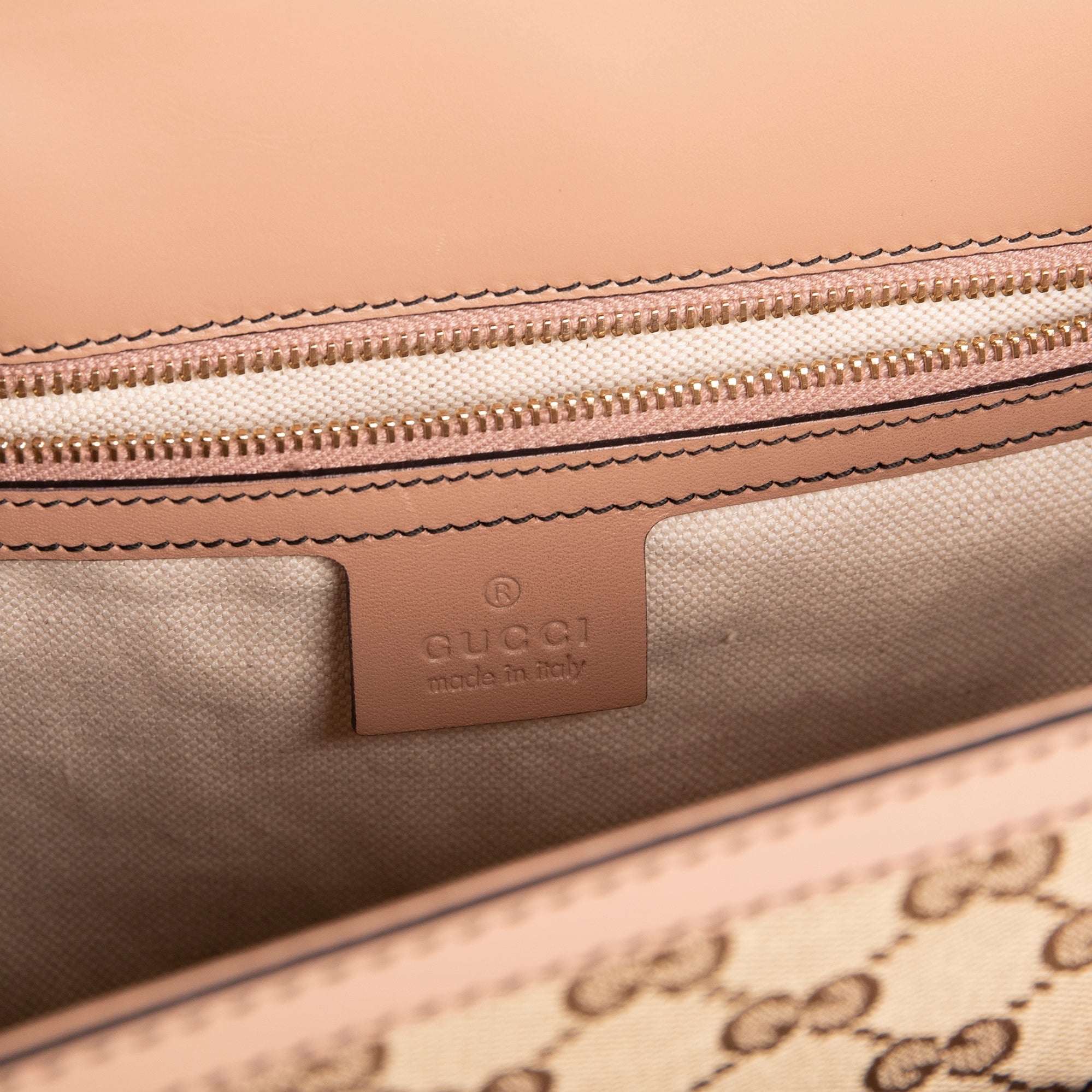 Gucci Large GG Canvas Emily Chain Shoulder Bag