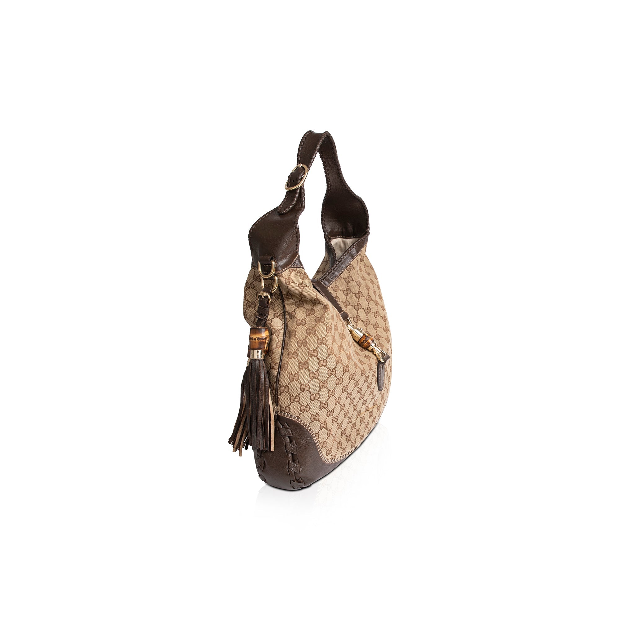 Gucci Large GG Canvas New Jackie Hobo – OLIVER'S