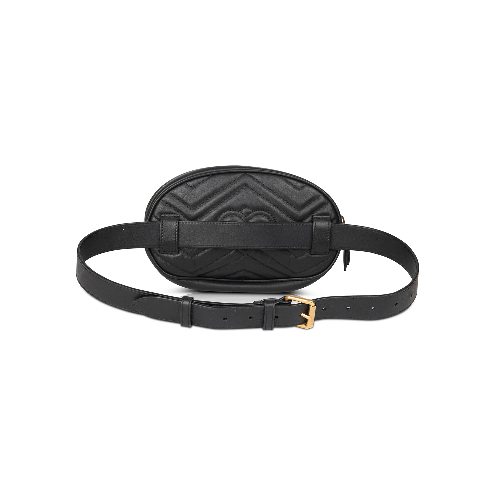 Gucci Large GG Marmont Matelasse Leather Belt Bag w/ Box