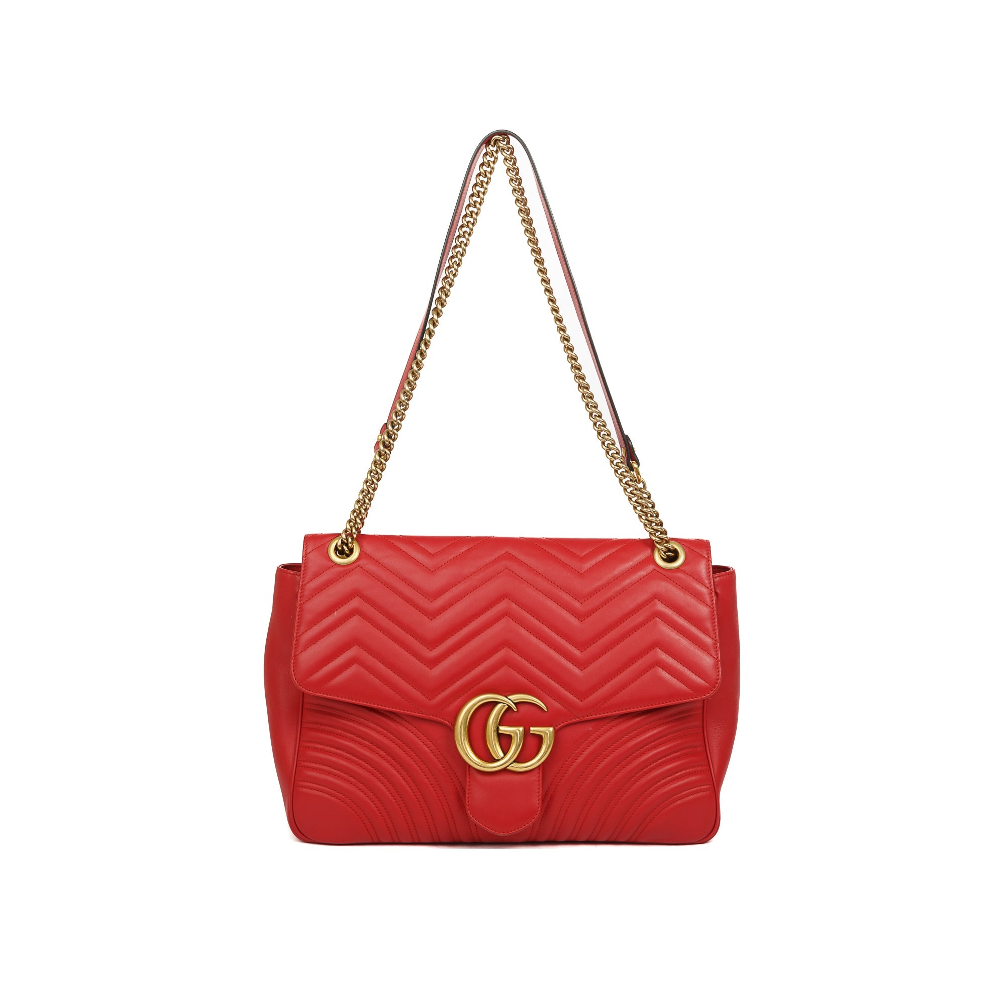 Gucci Large GG Marmont Matelasse Shoulder Bag