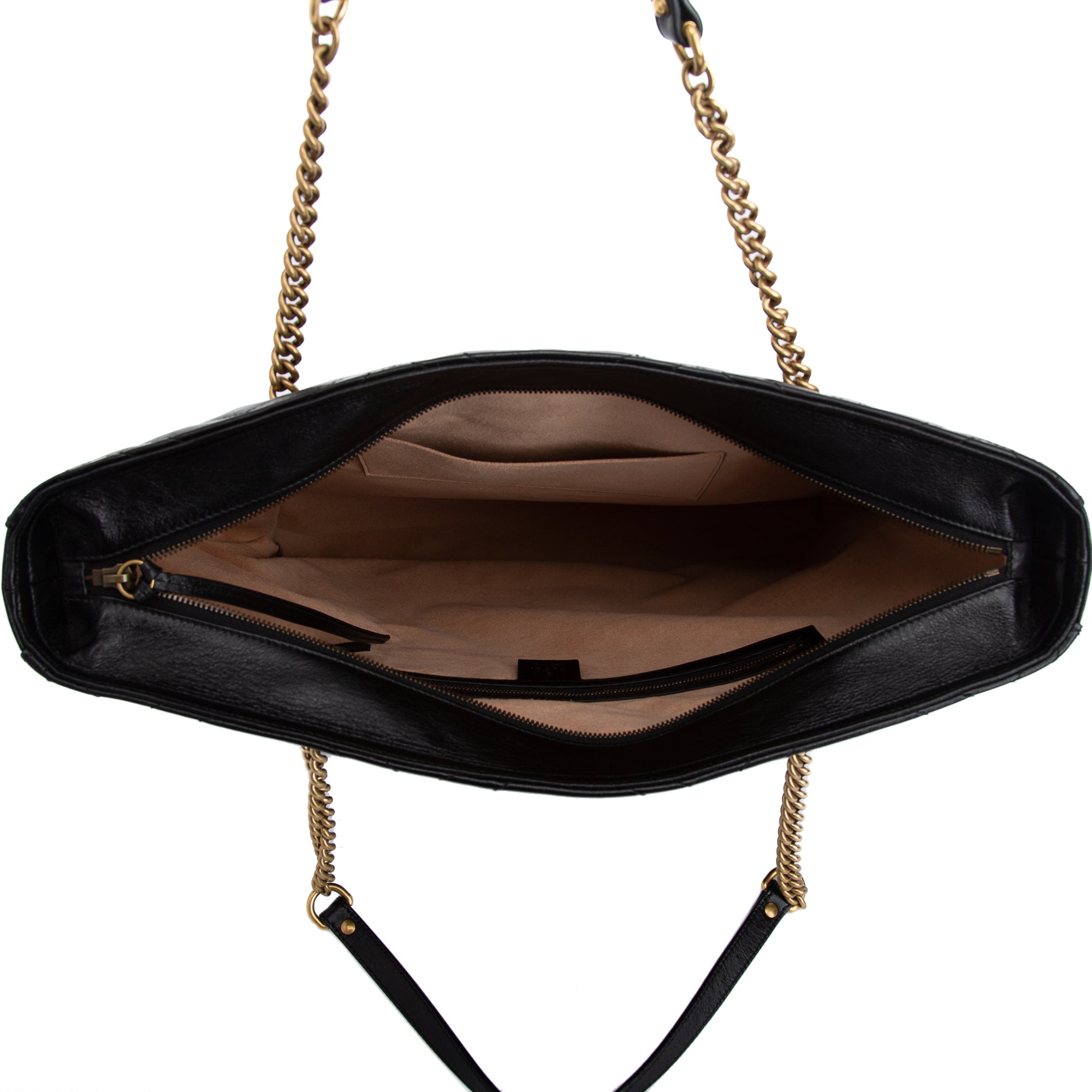 Gucci Large GG Marmont Matelasse Slim Tote