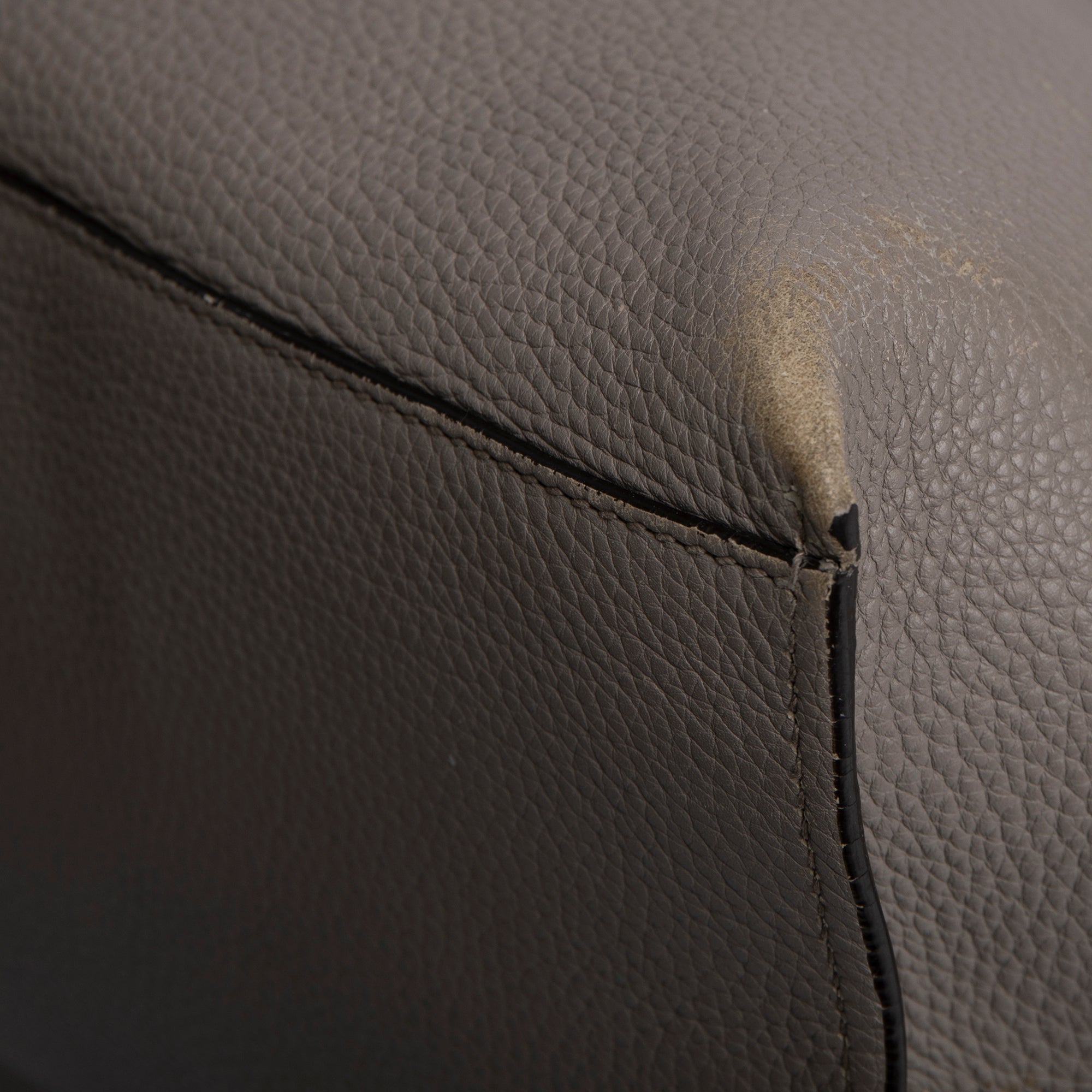 Gucci Large Leather Bamboo Daily Top Handle Bag