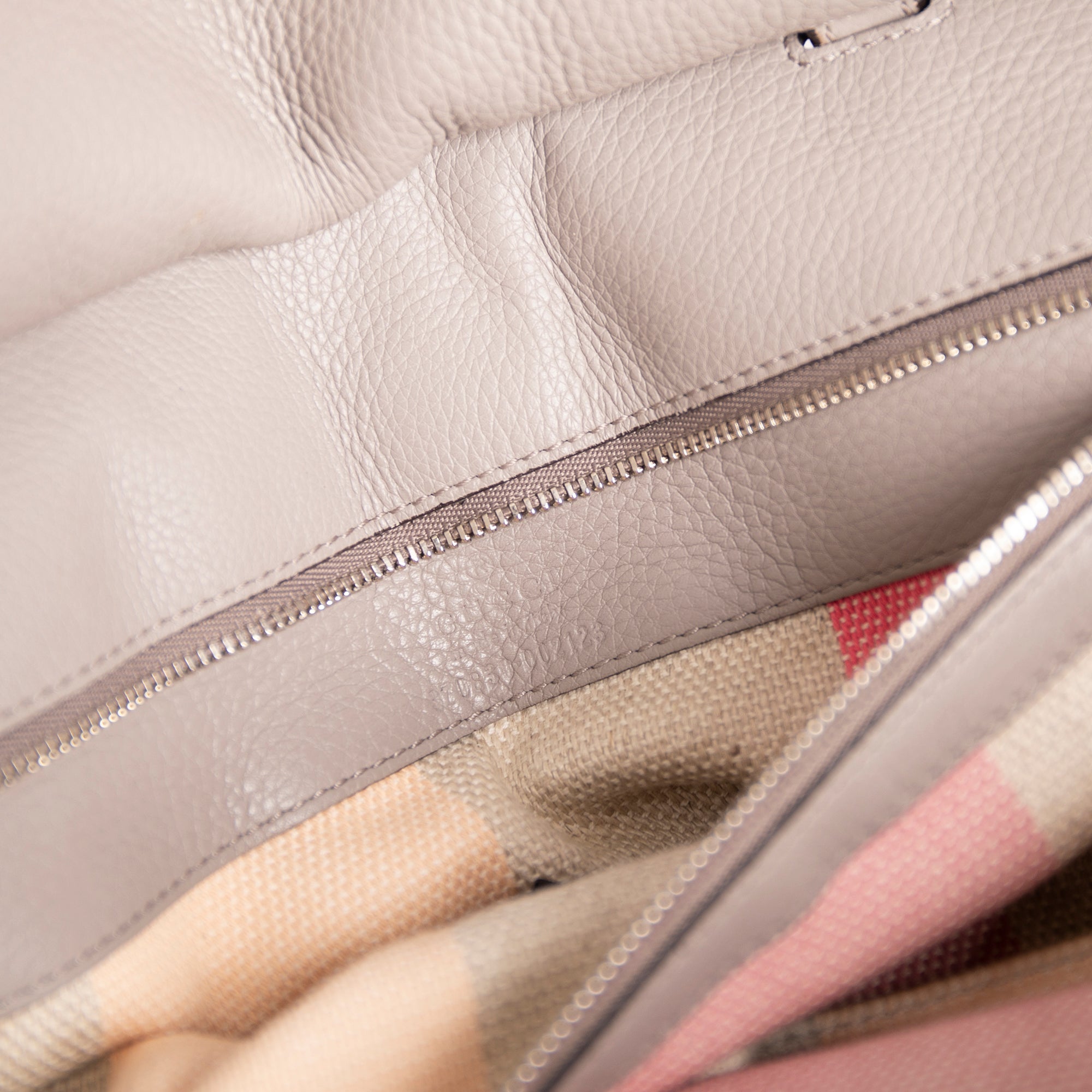 Gucci Large Leather Bamboo Daily Top Handle Bag