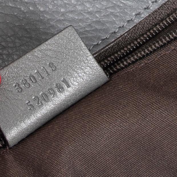 Gucci Large Leather Gifford Braided Tote