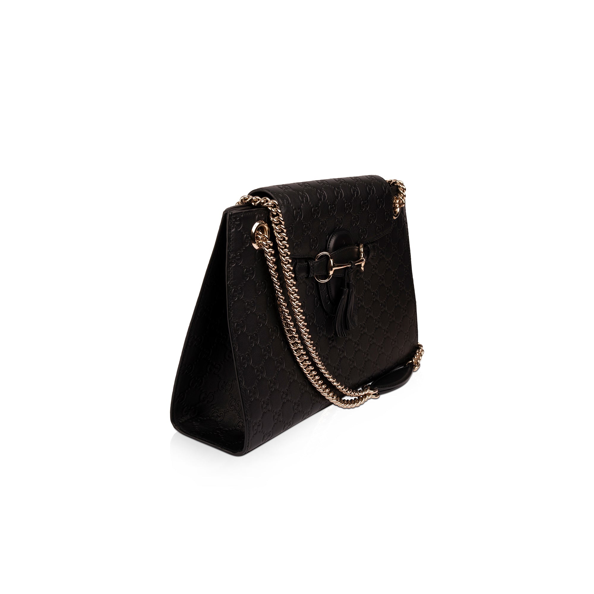 Gucci Large Signature Emily Chain Shoulder Bag