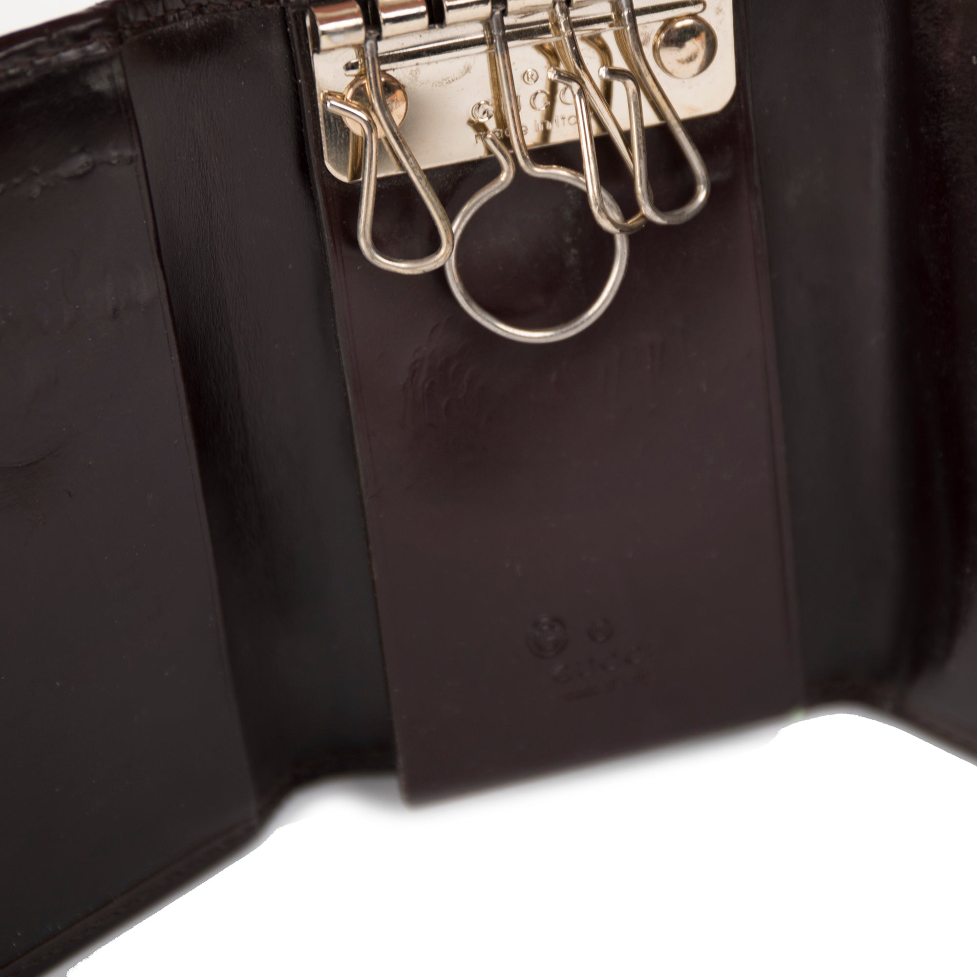 Gucci Leather Key Holder w/ Box