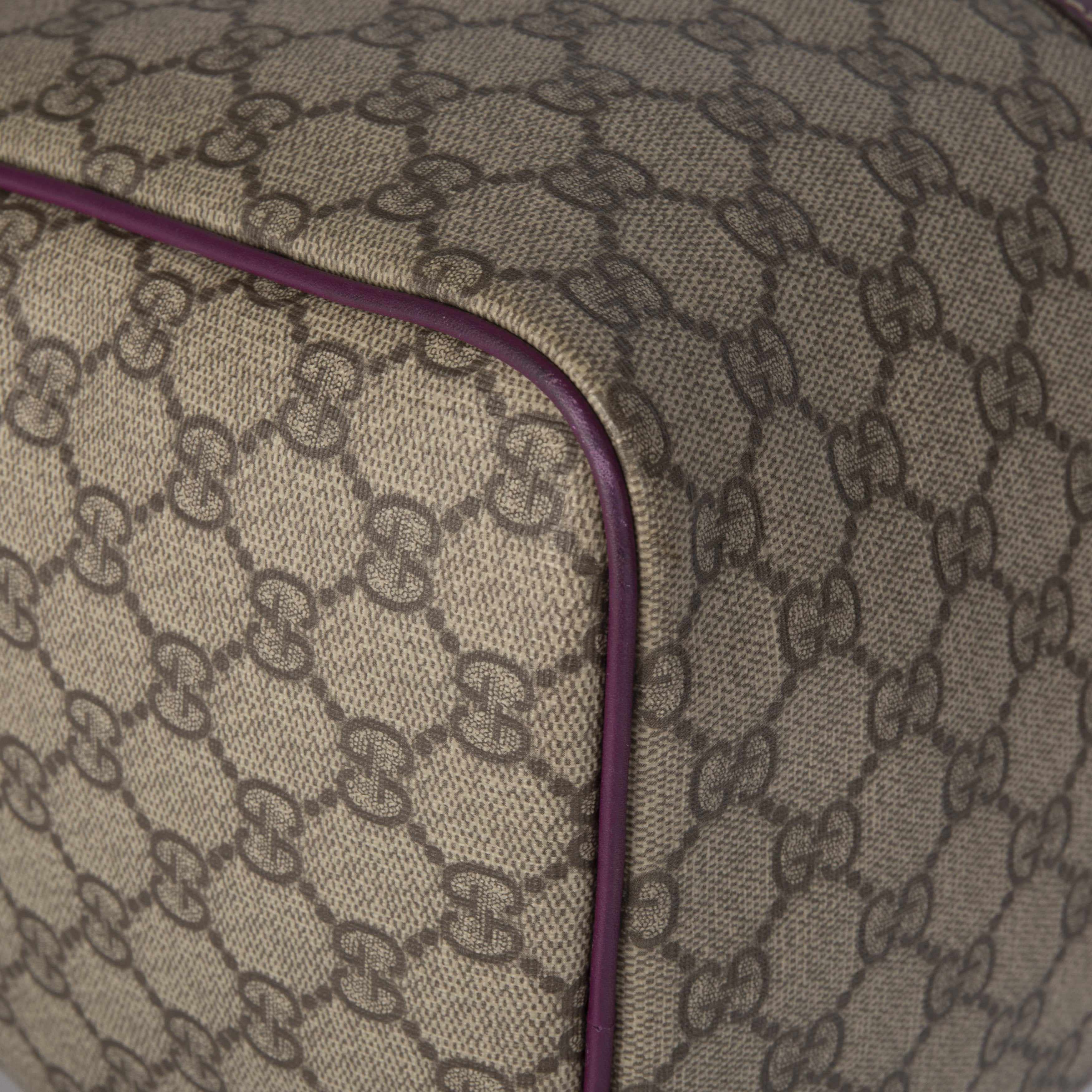 Gucci Limited Edition Medium GG Plus Web Joy Boston Bag