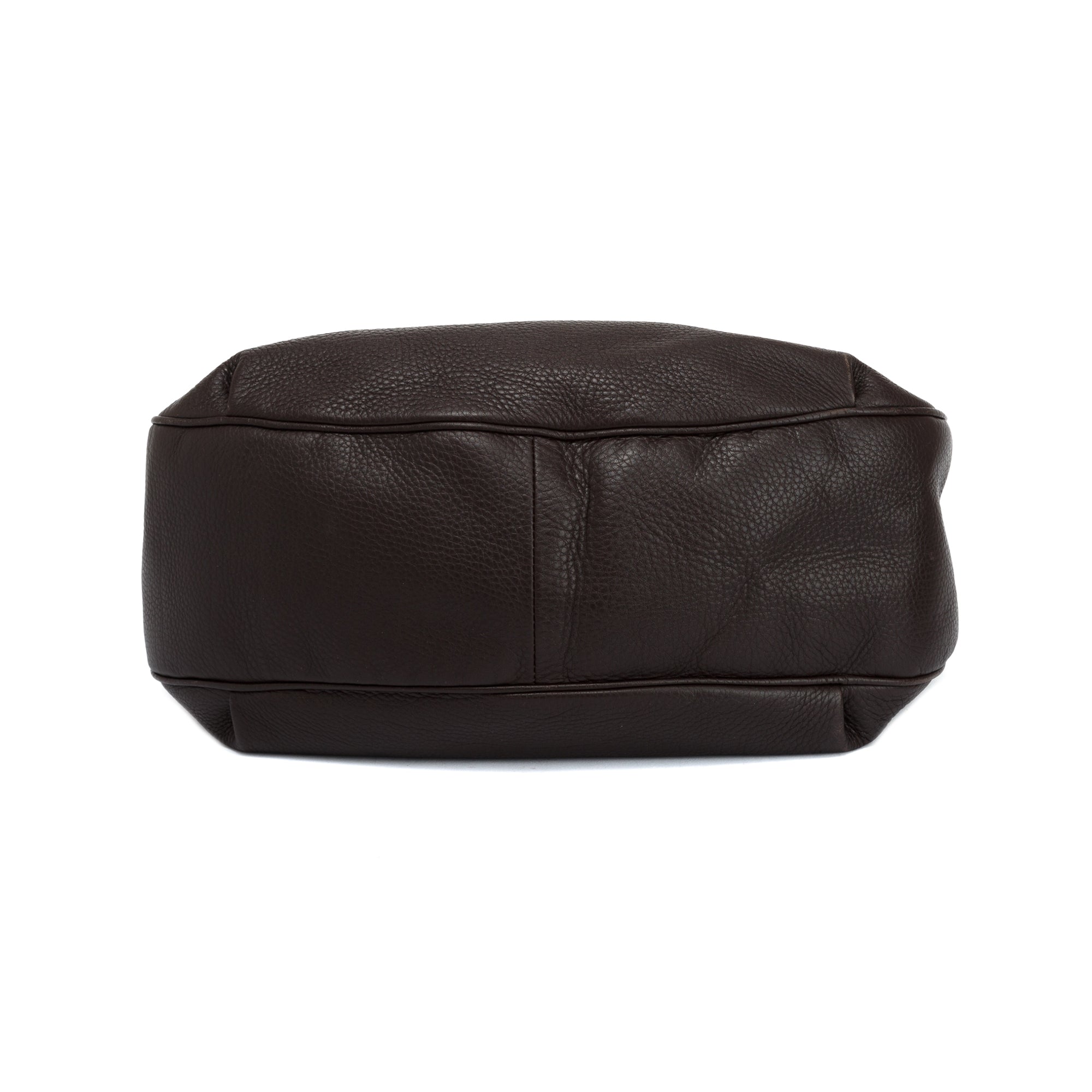 Gucci Medium Brown Leather Dressage Web Hobo Bag w/ Strap