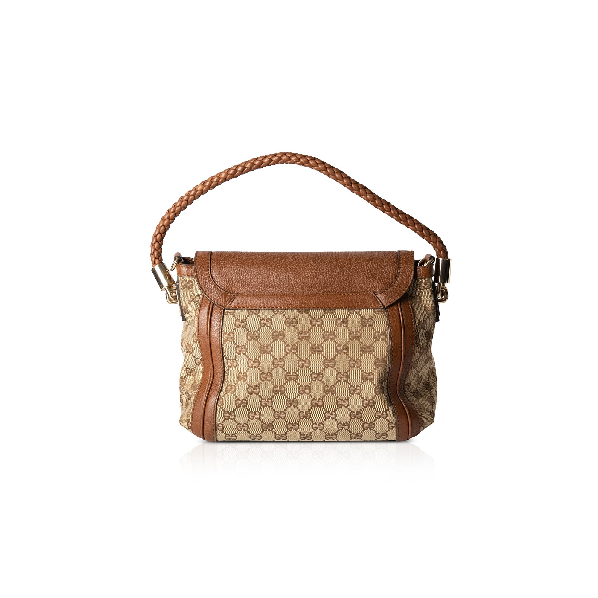 Gucci Medium GG Canvas Bella Shoulder Bag