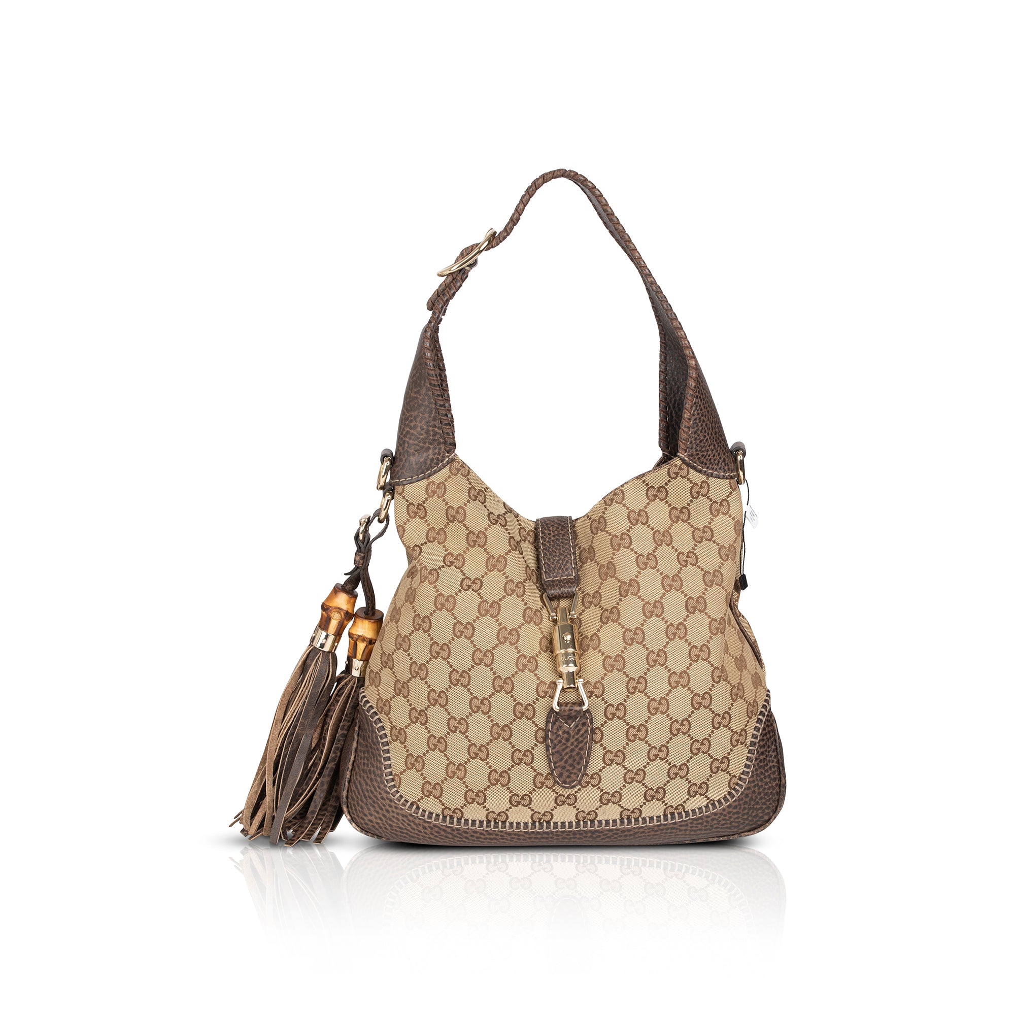Gucci Medium GG Canvas New Jackie Hobo
