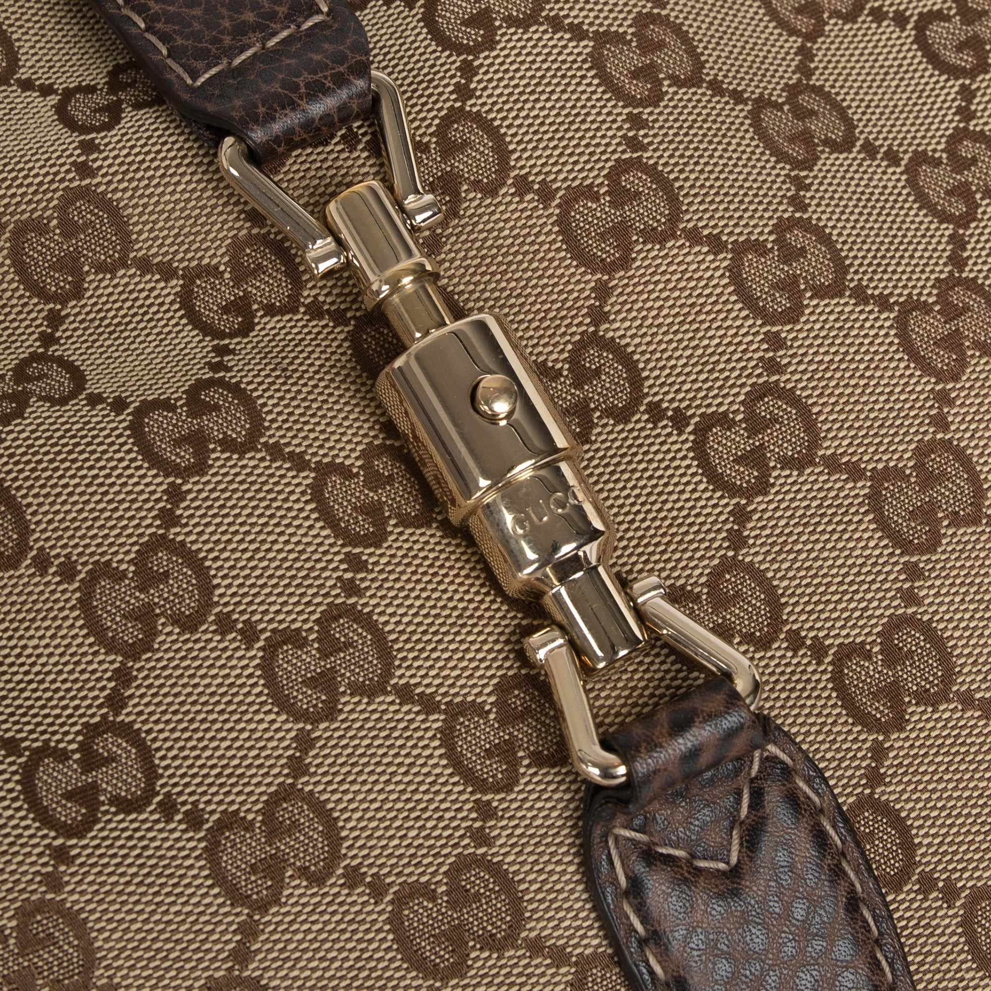 Gucci Medium GG Canvas New Jackie Hobo