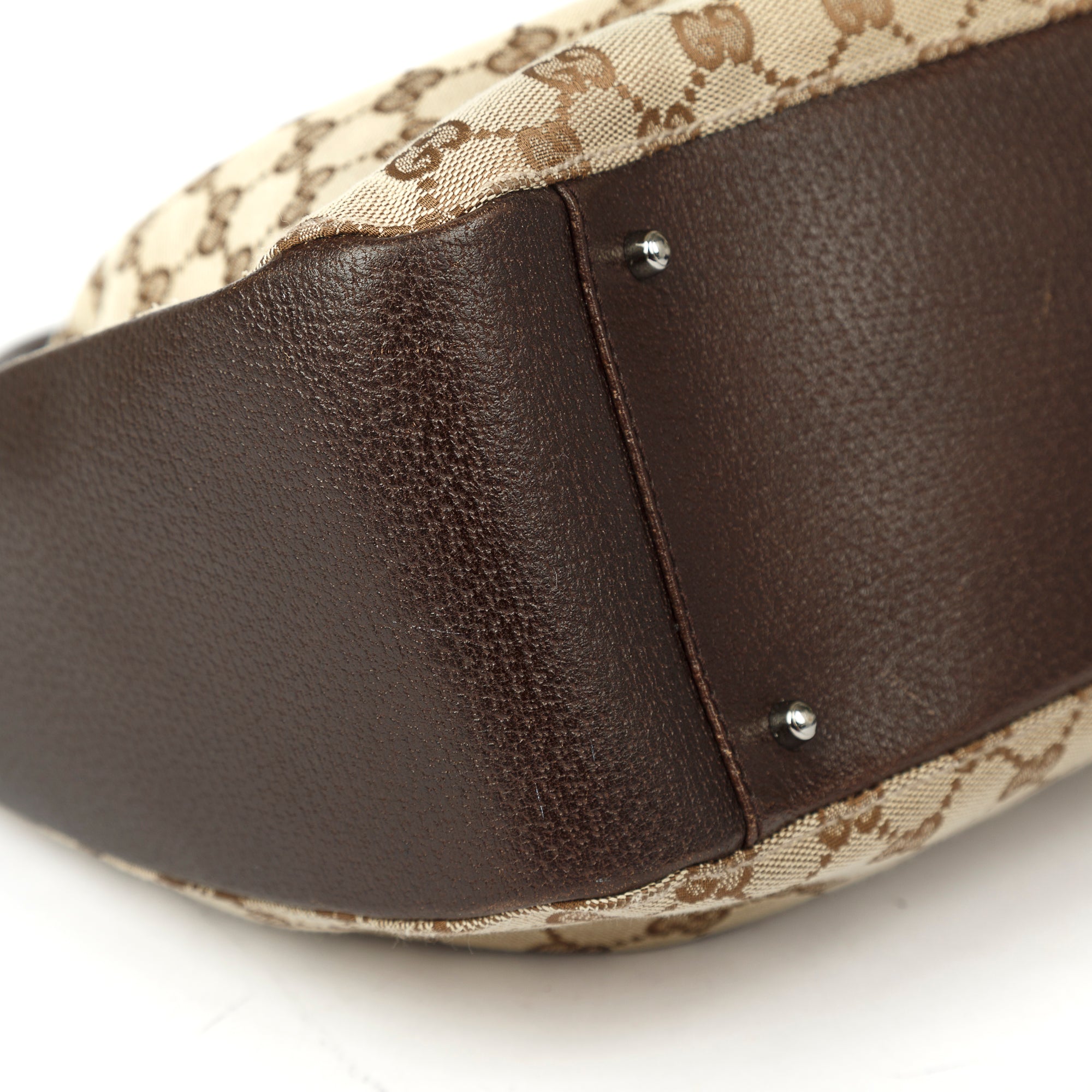 Gucci Medium GG Canvas Shopper Tote