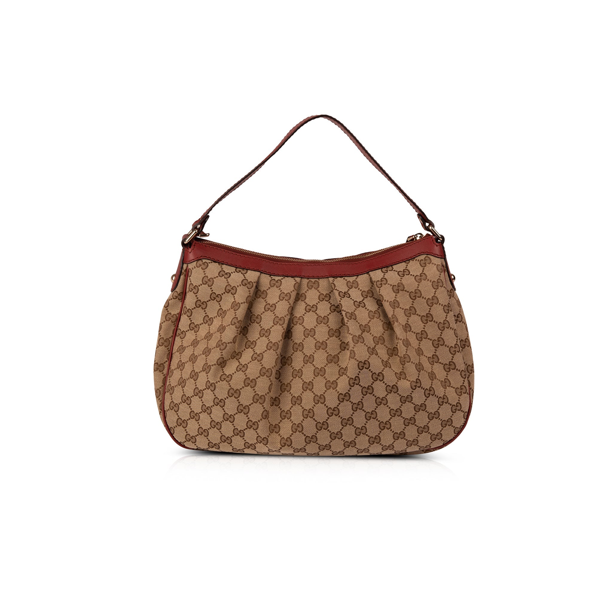 Gucci Medium GG Canvas Sukey Hobo